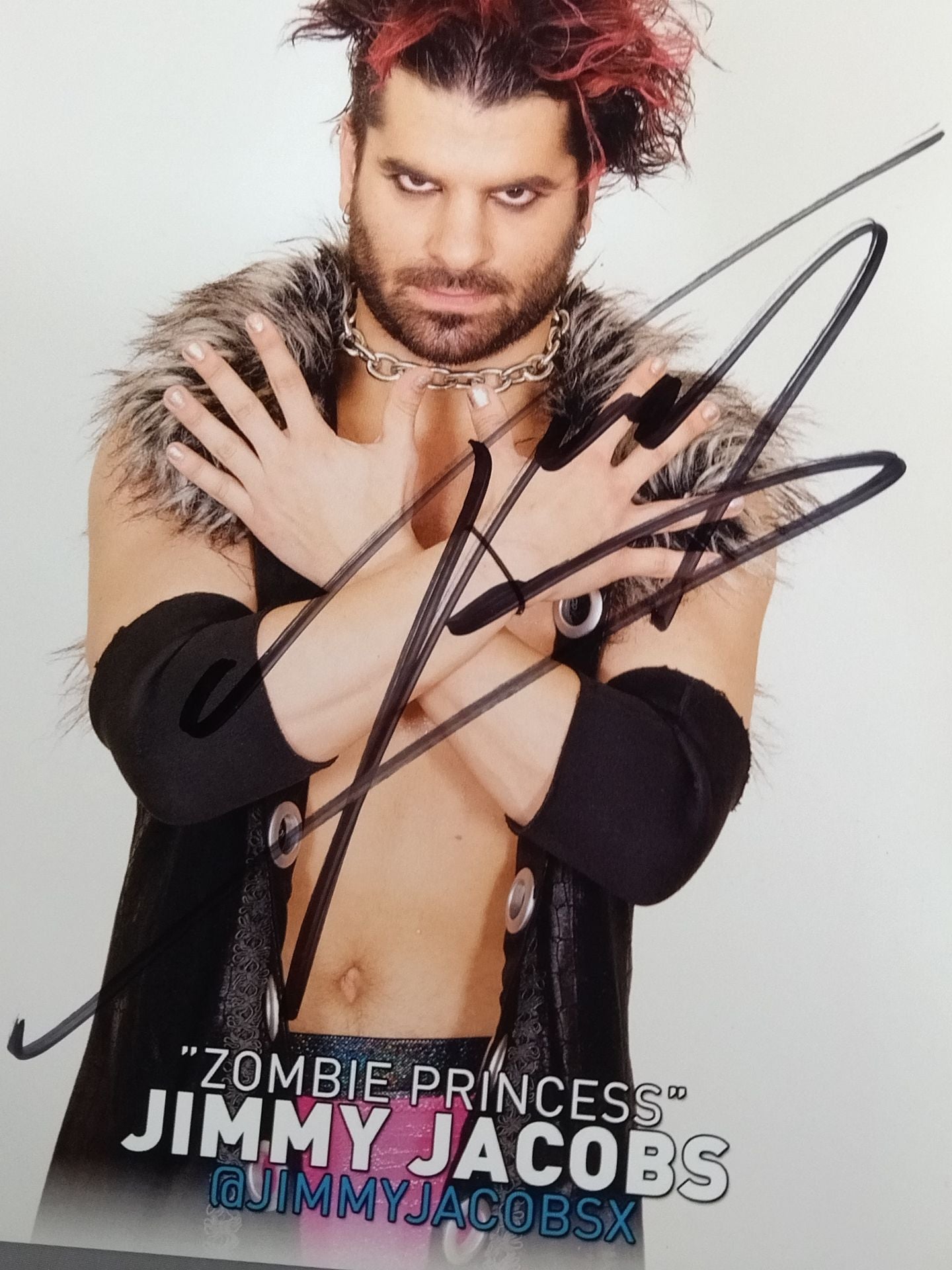 ROH ジミー・ジェイコブス 直筆サイン入りポートレート