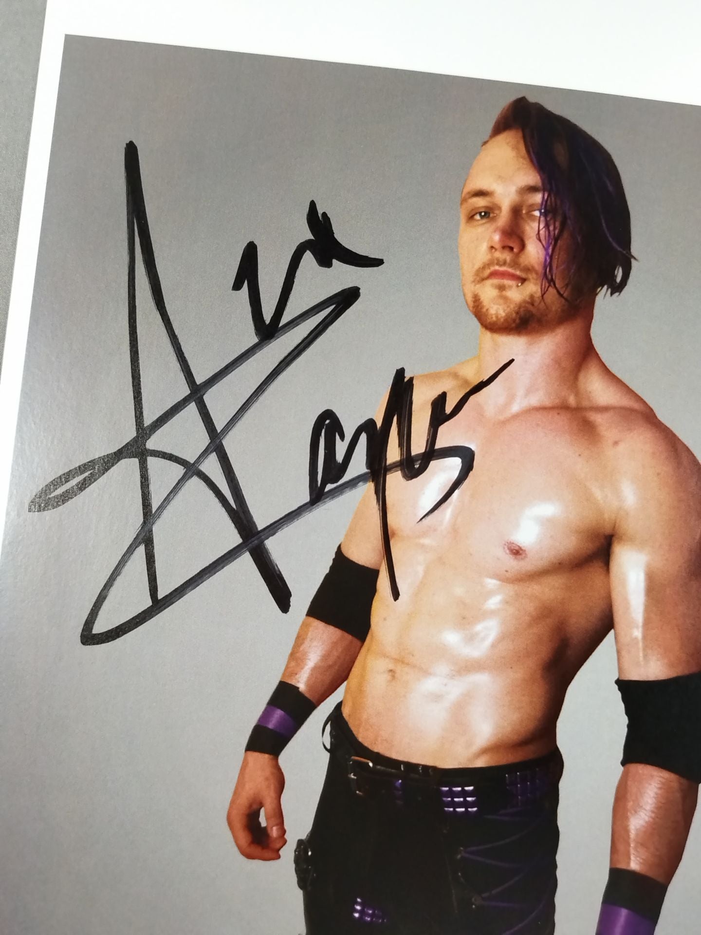 アレックス・ゼイン 直筆サイン入りポートレート(A-1)