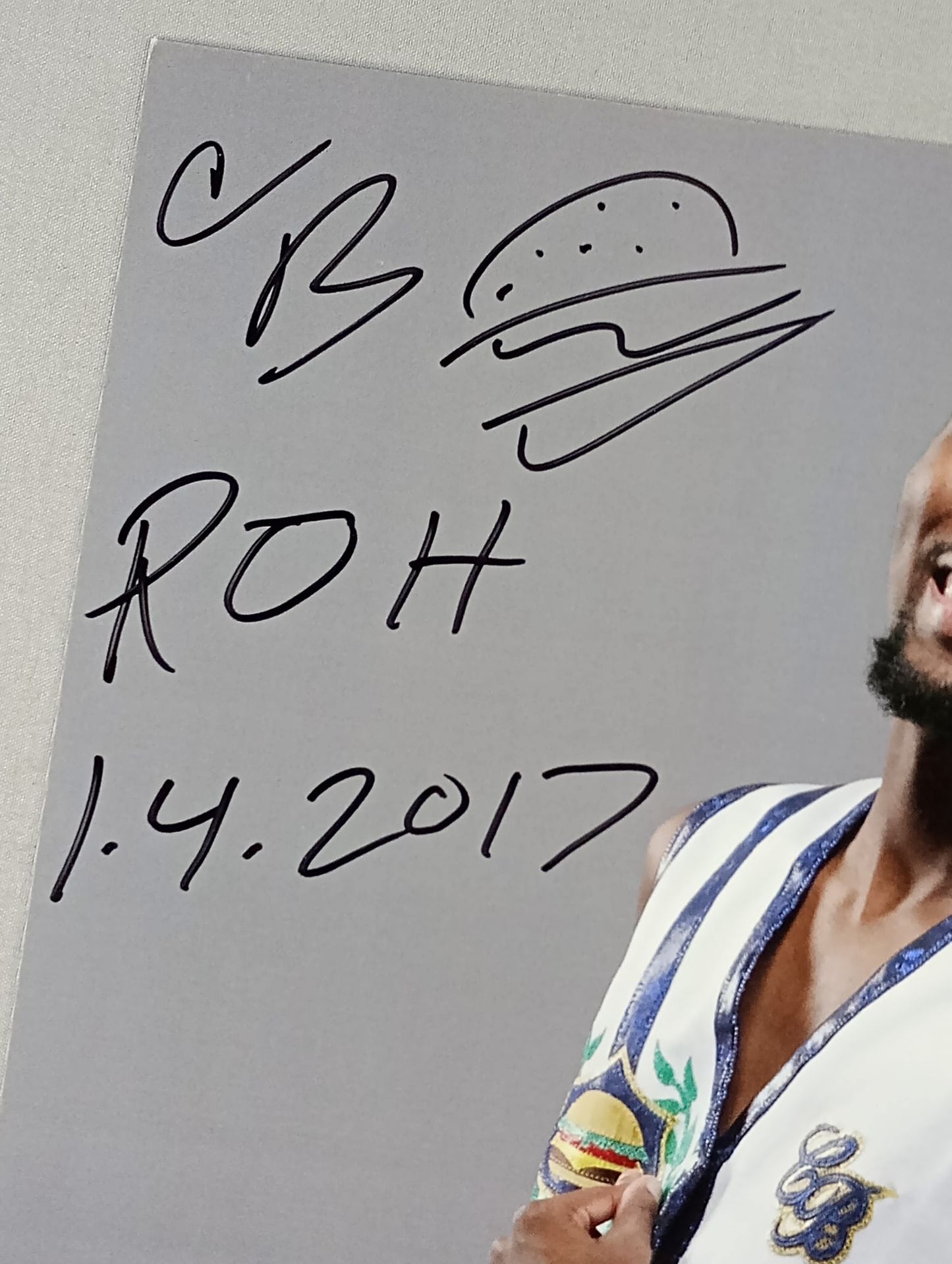 ROH チーズバーガー 直筆サイン入りポートレート(A-2)