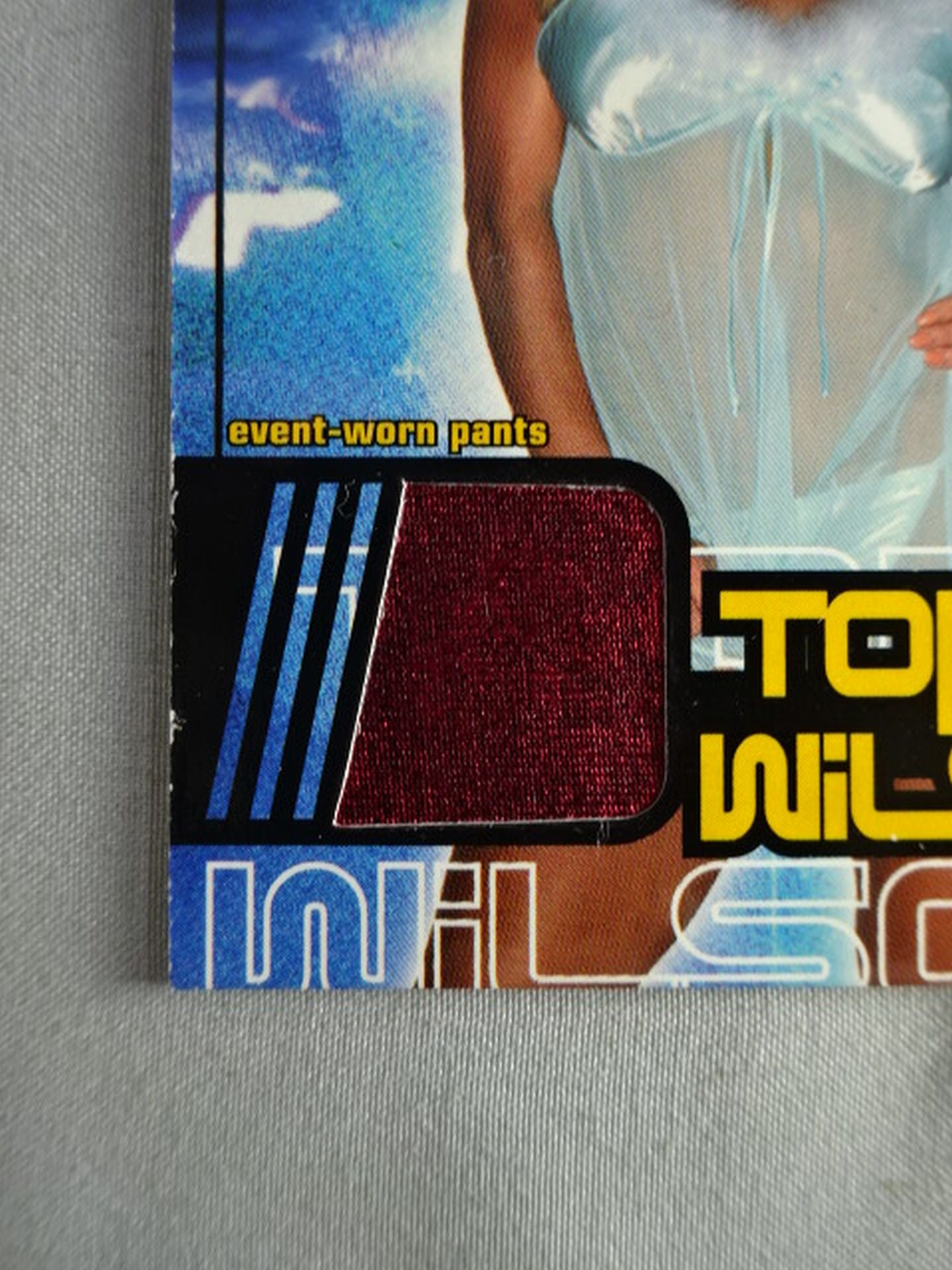 2002 FLEER トリー・ウィルソン 公式コスチュームカード