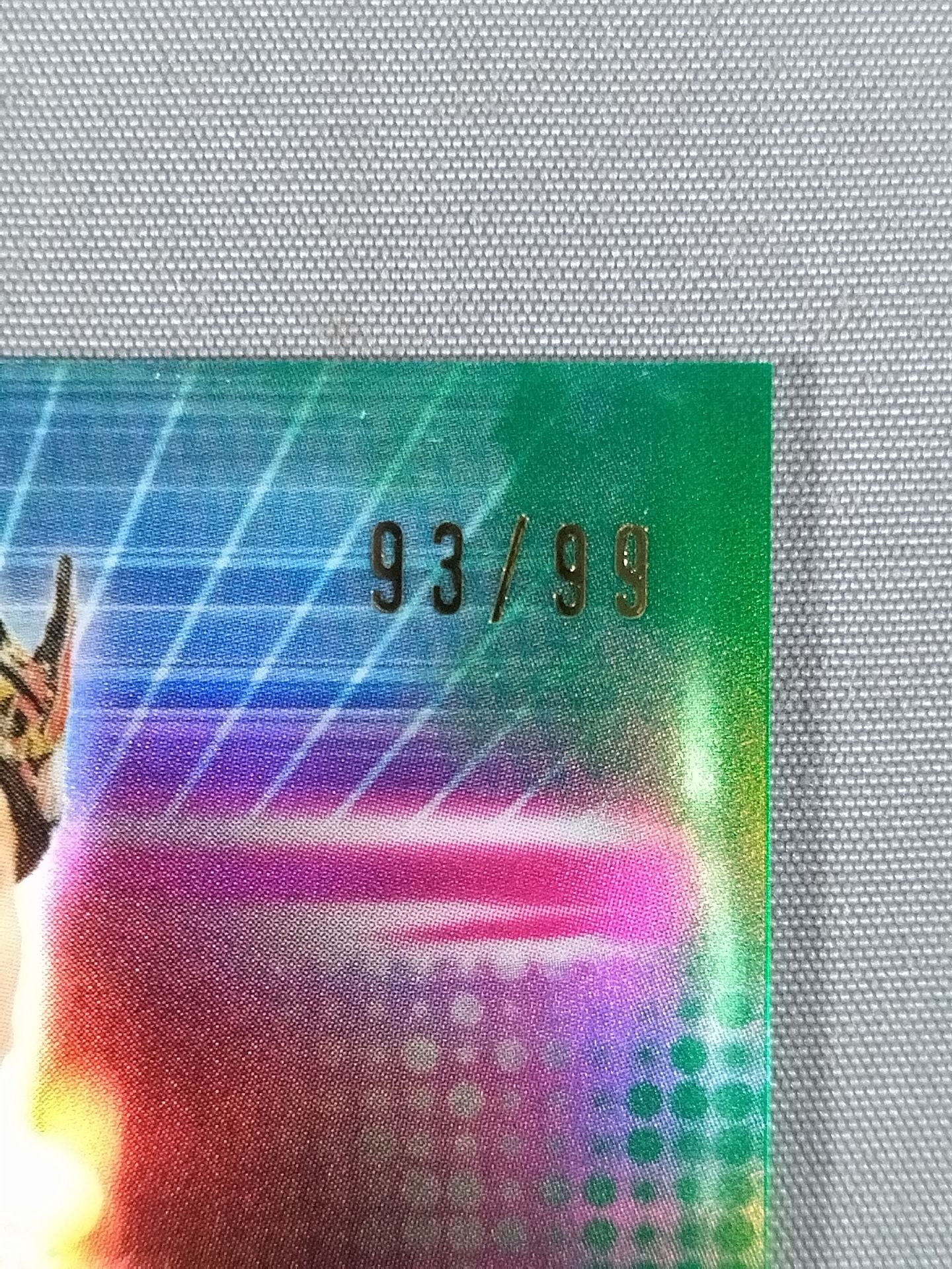 2021 WWE Topps Chrome キング・コービン 公式グリーンリフレクターサインカード