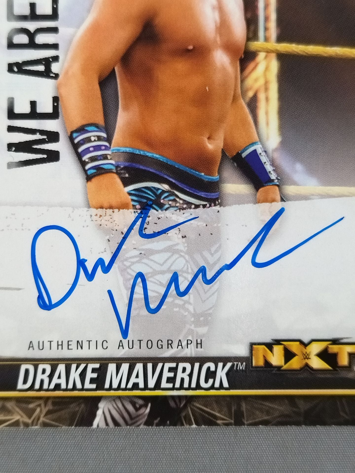 2021 NXT Topps ドレイク・マーベリック 公式サインカード