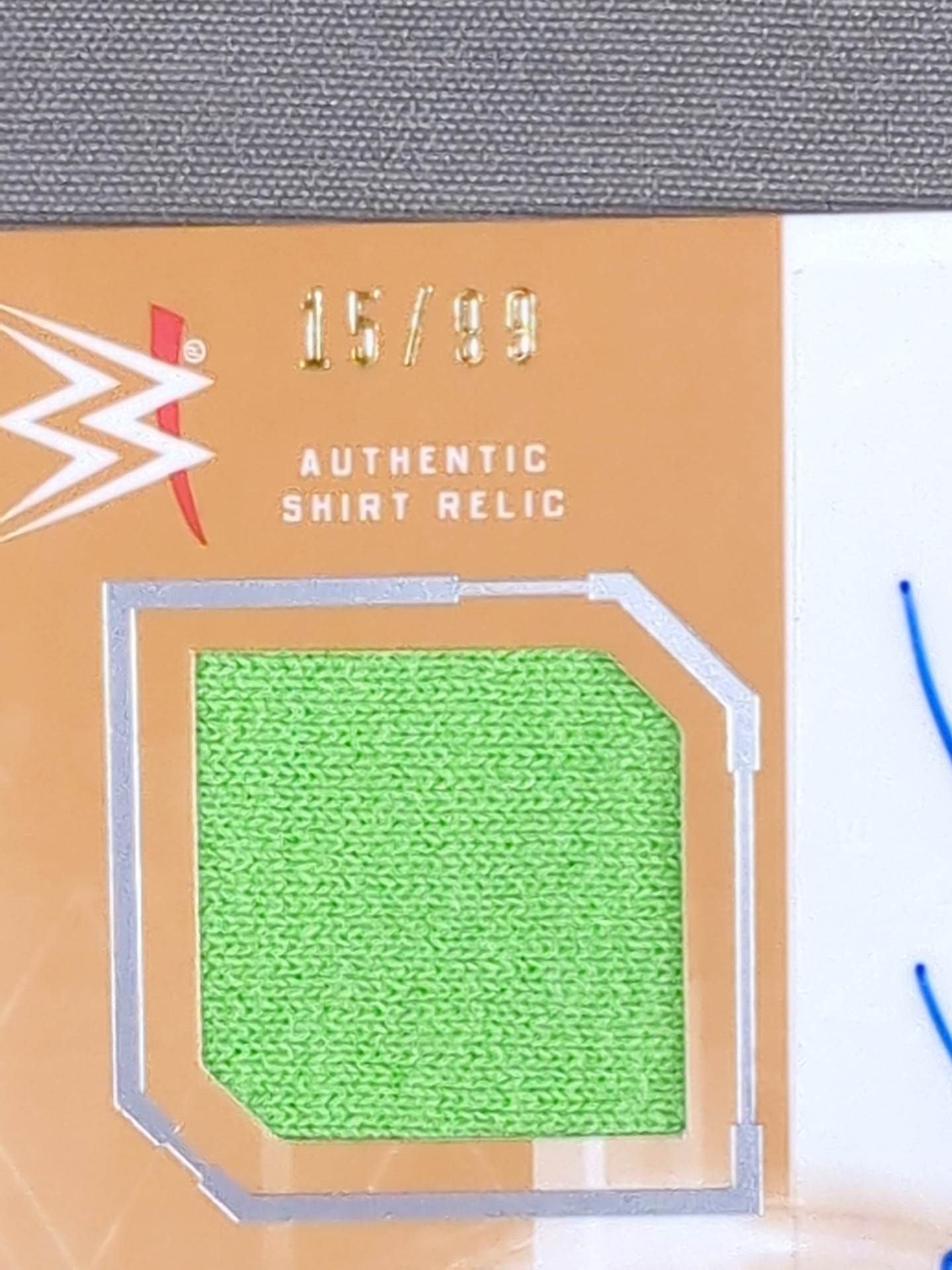 2017 WWE topps カリスト 公式サイン&レリックカード