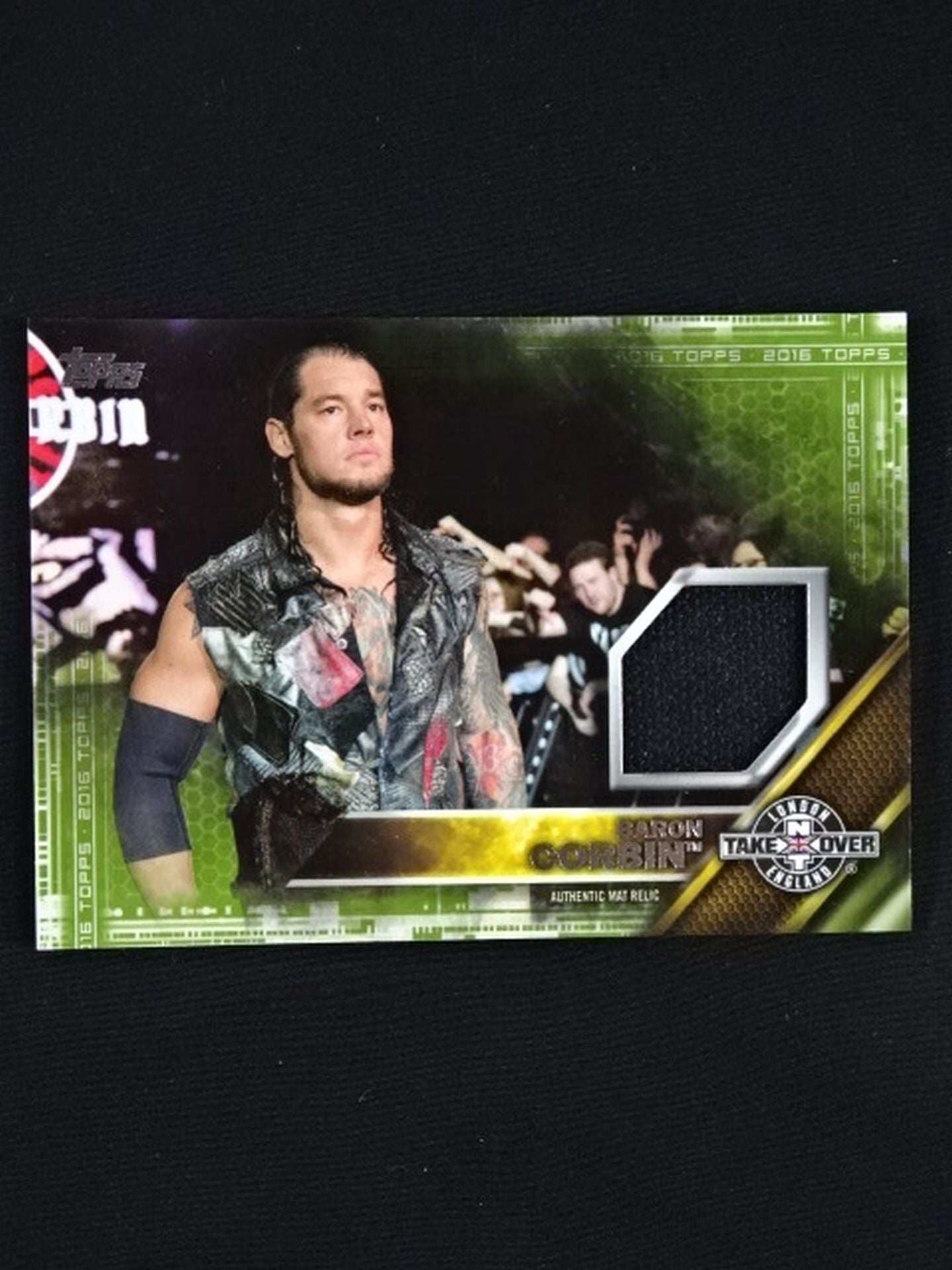 2016 topps バロン・コービン 公式リングマットカード