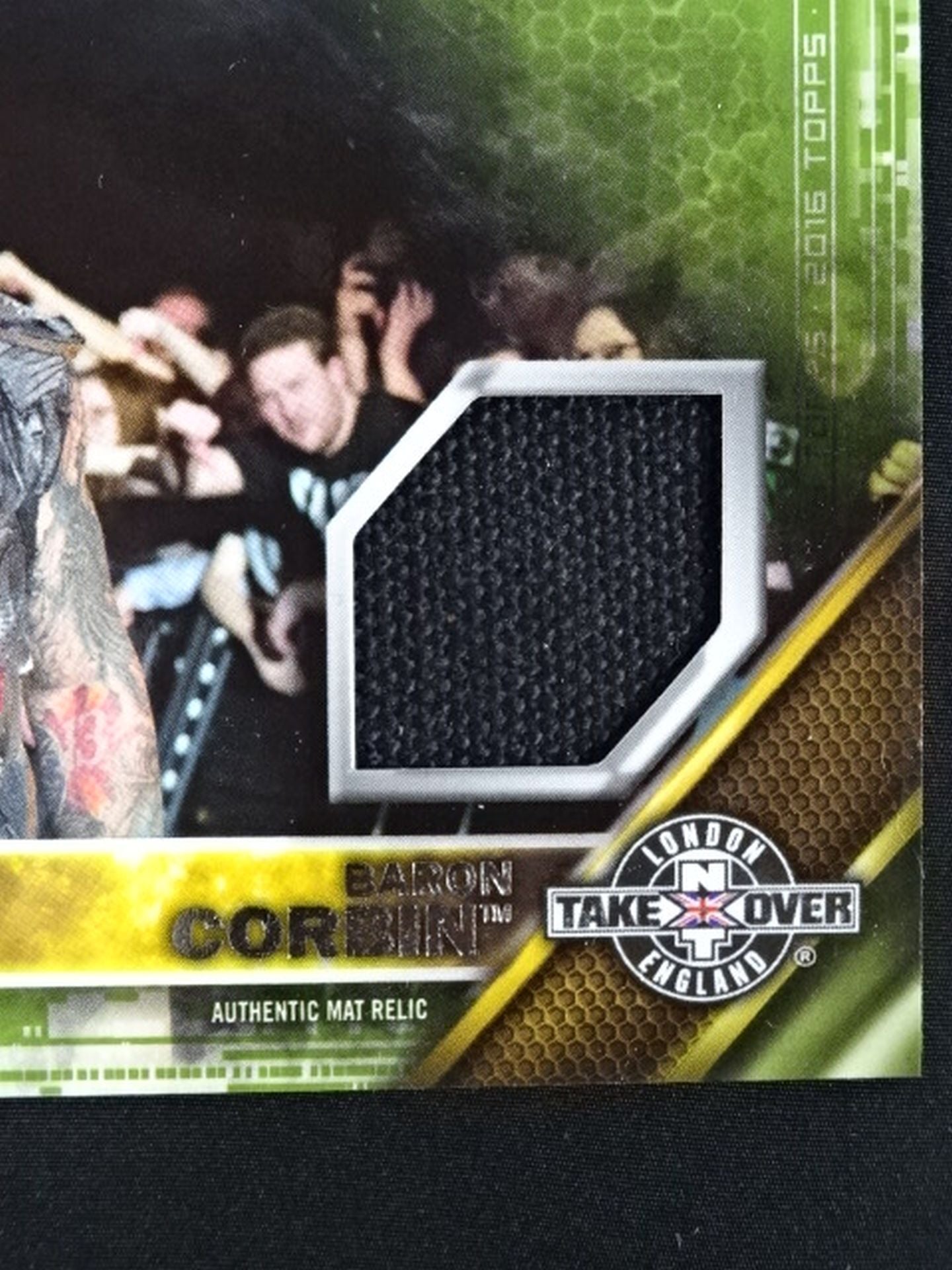 2016 topps バロン・コービン 公式リングマットカード