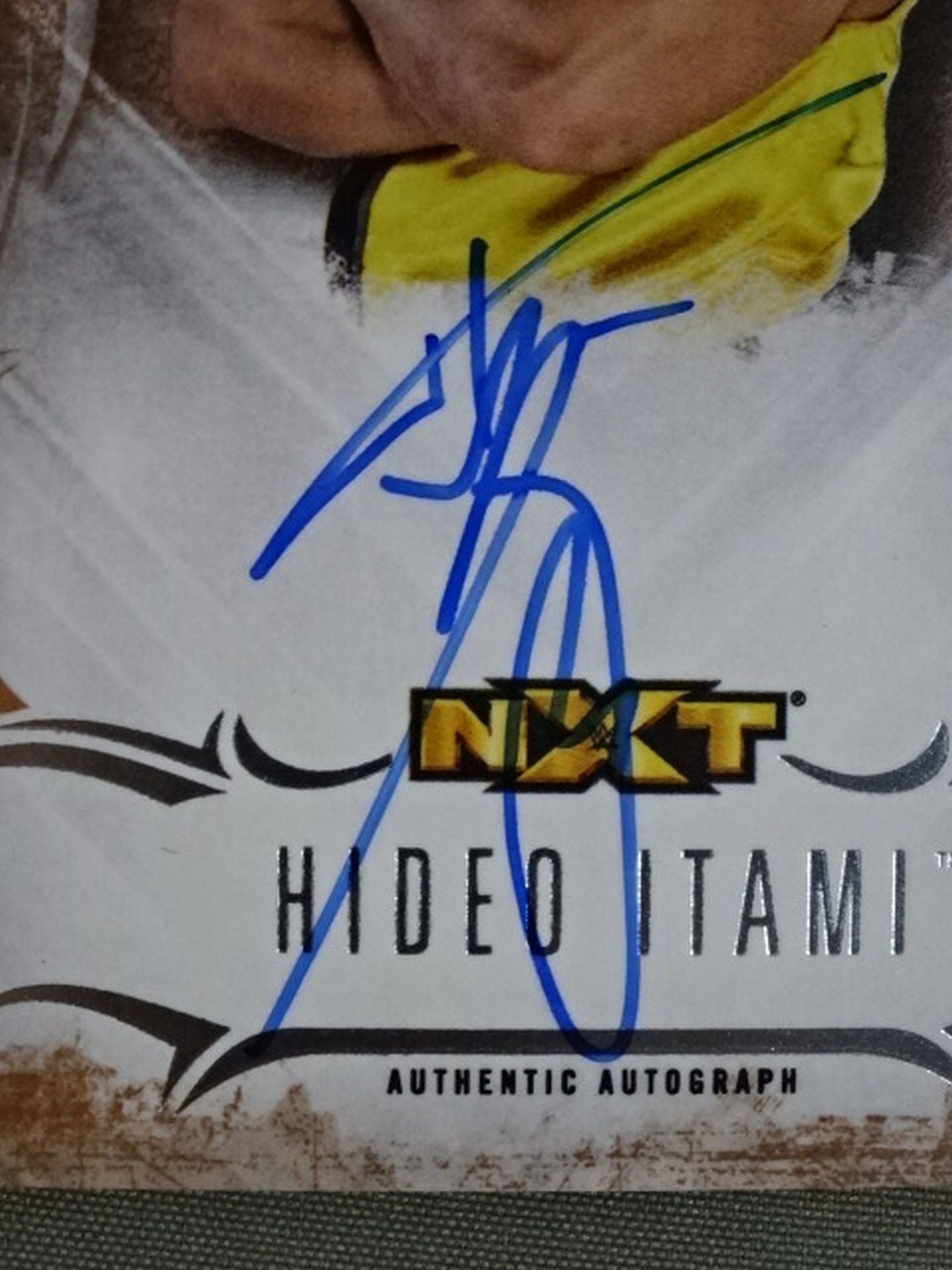 2016 NXT TOPPS ヒデオ・イタミ 公式サインカード
