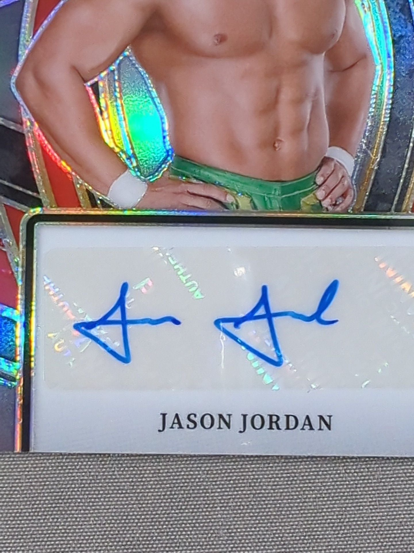 2024 WWE PANINI Jason Jordan Official Autographed Card