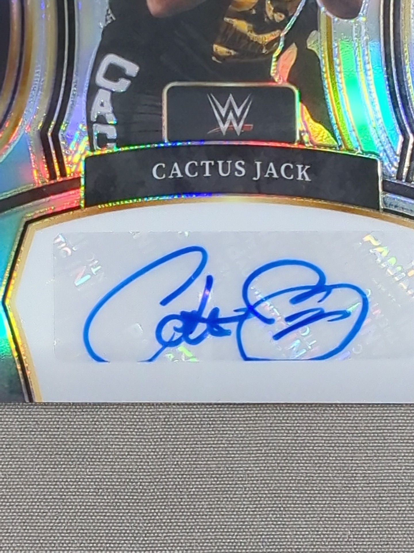 2024 PANINI カクタス・ジャック 公式サインカード