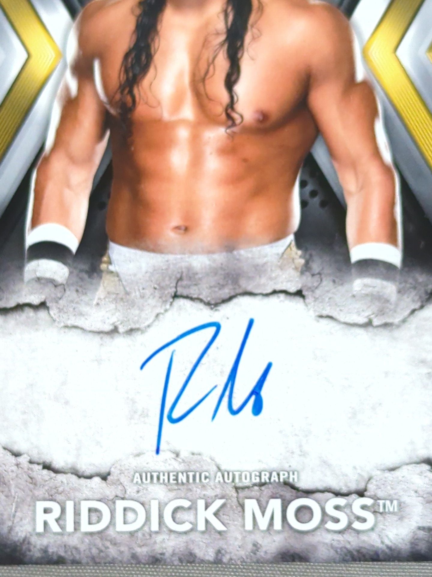 2017 Topps NXT リディック・モス 公式サインカード