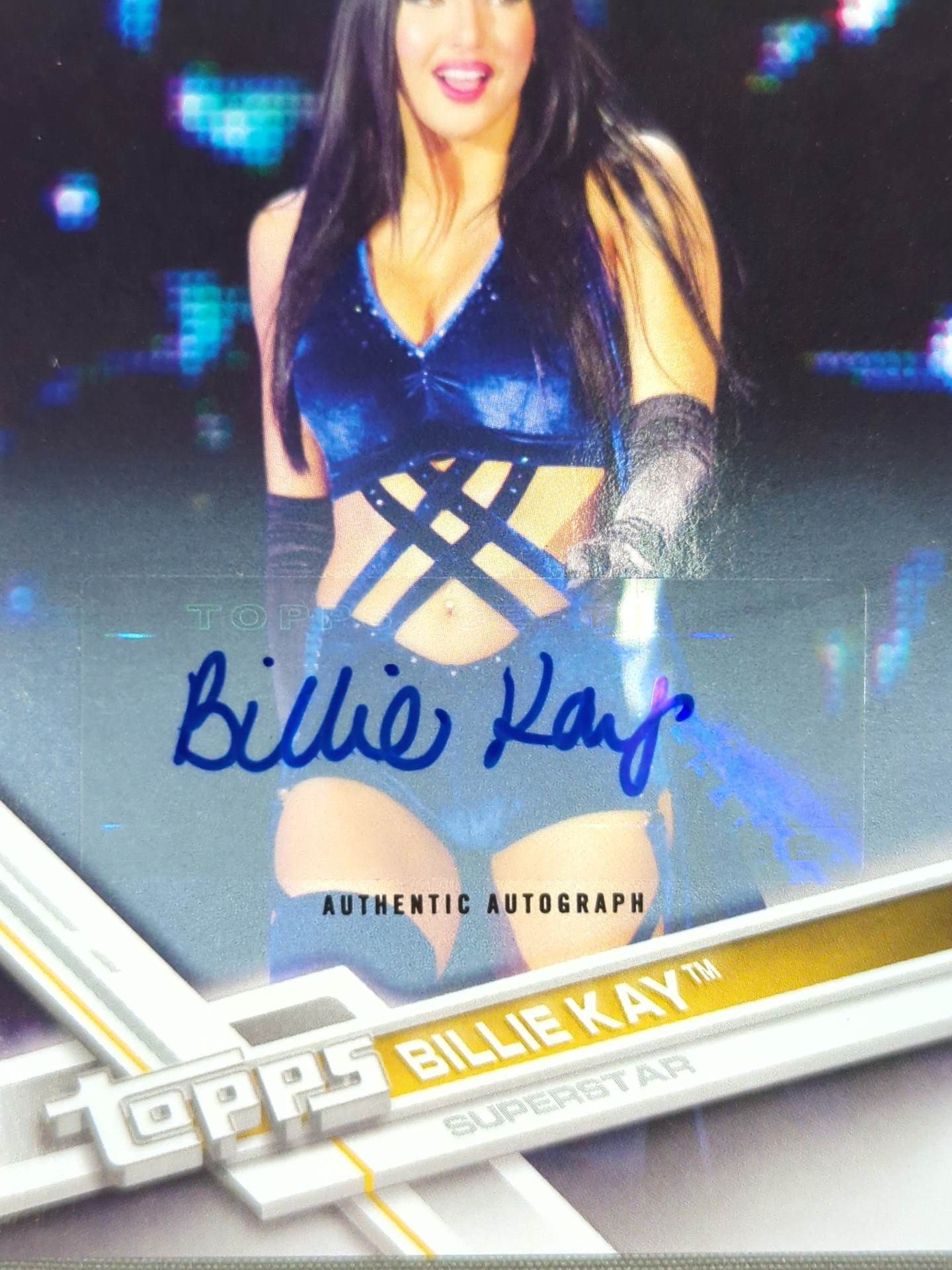 2017 NXT topps ビリー・ケイ 公式サインカード