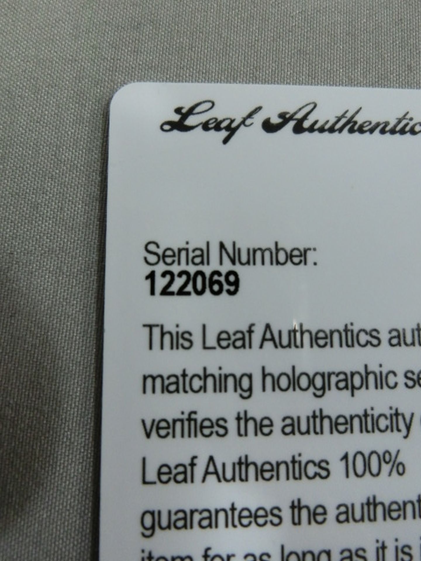 ★2017 LEAF Buyback Wrestling★ Trento Valletta Official Autographed Card