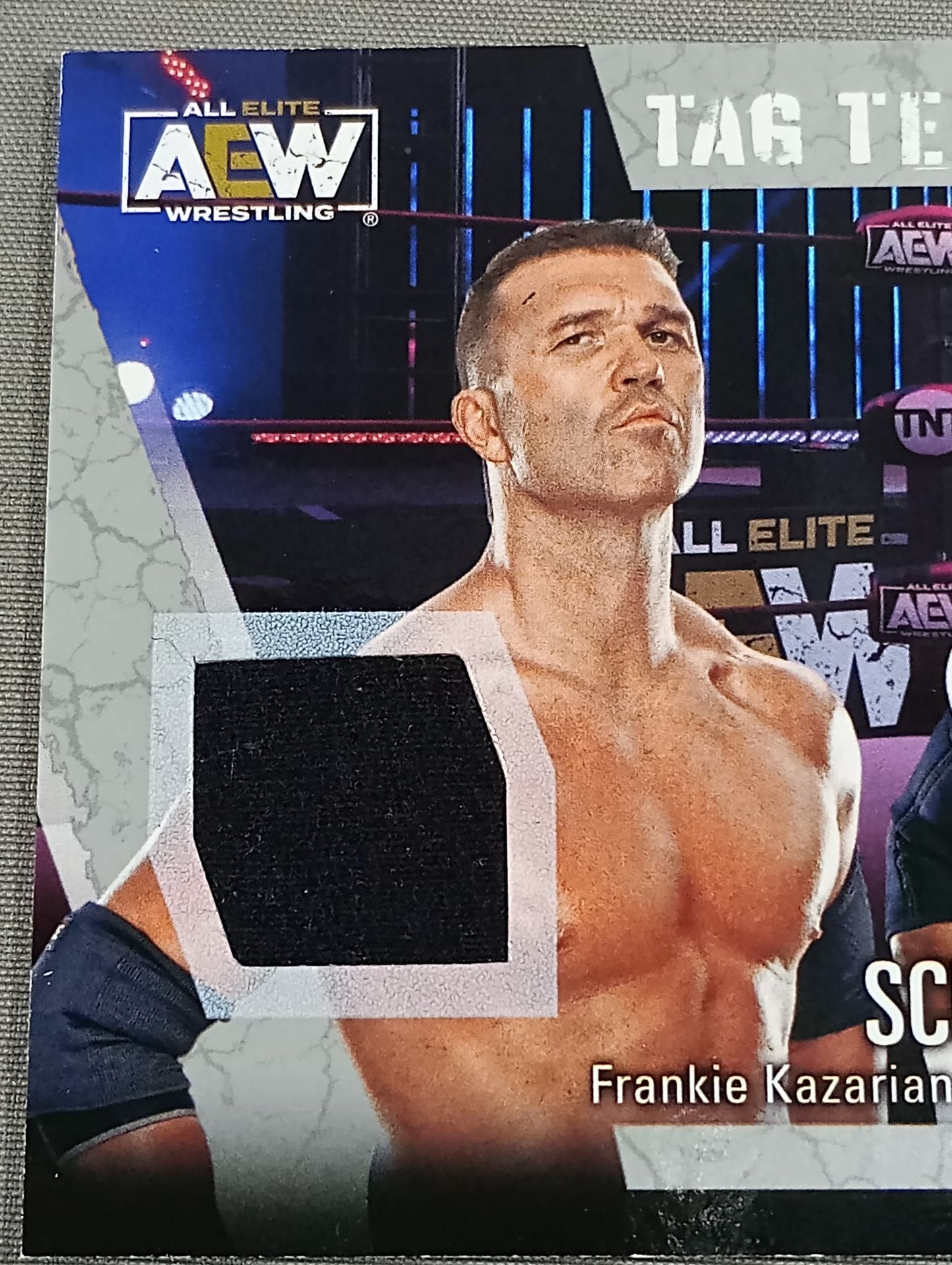 2021 AEW UPPER DECK SCU フランキー・カザリアン&スコーピオ・スカイ 公式レリックカード(コスチューム)