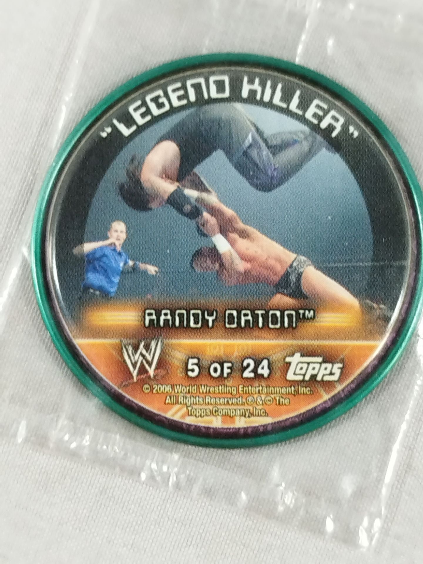 WWE Milk Cap Set of 6