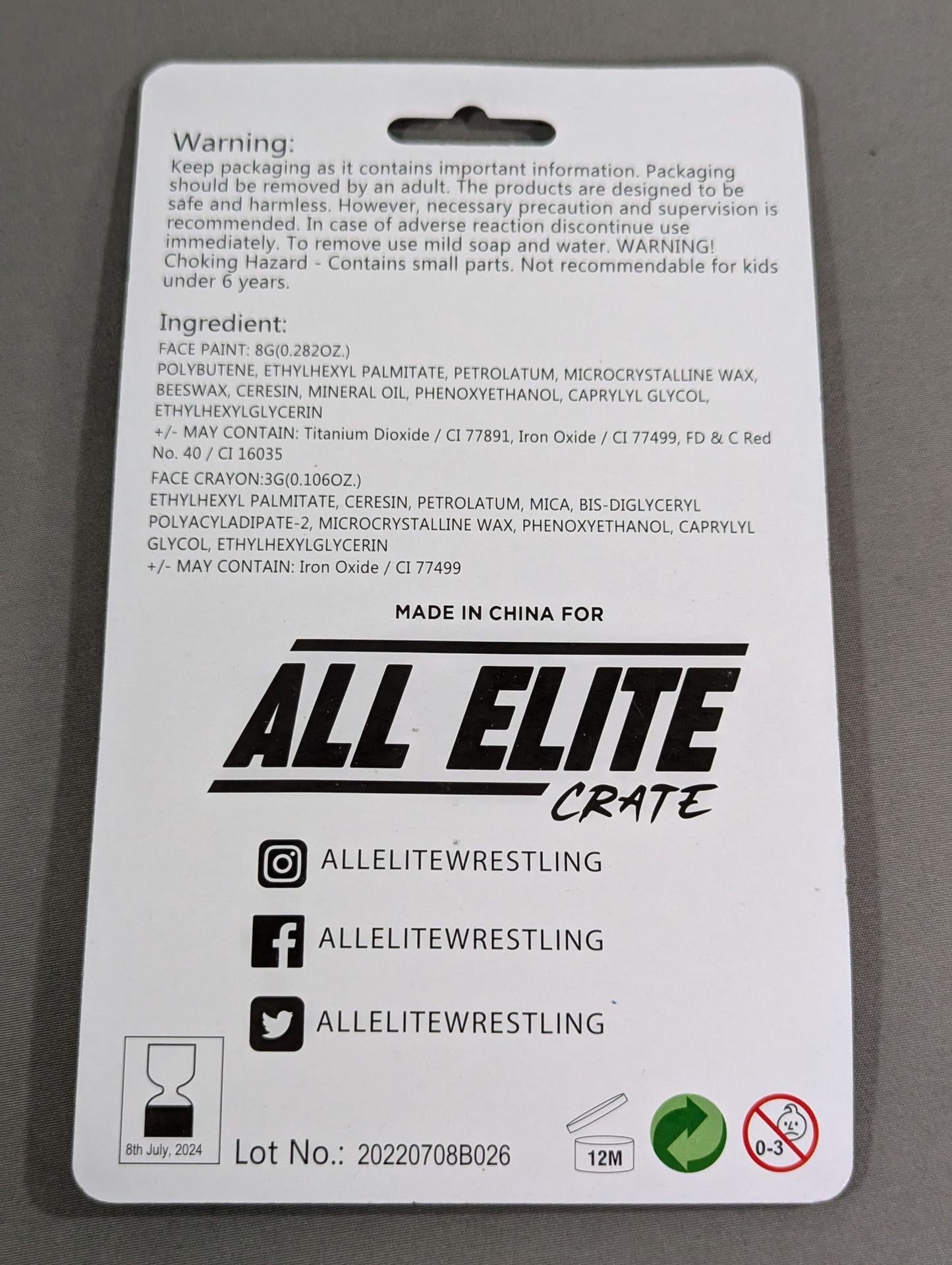 Darby Allin Makeup Kit