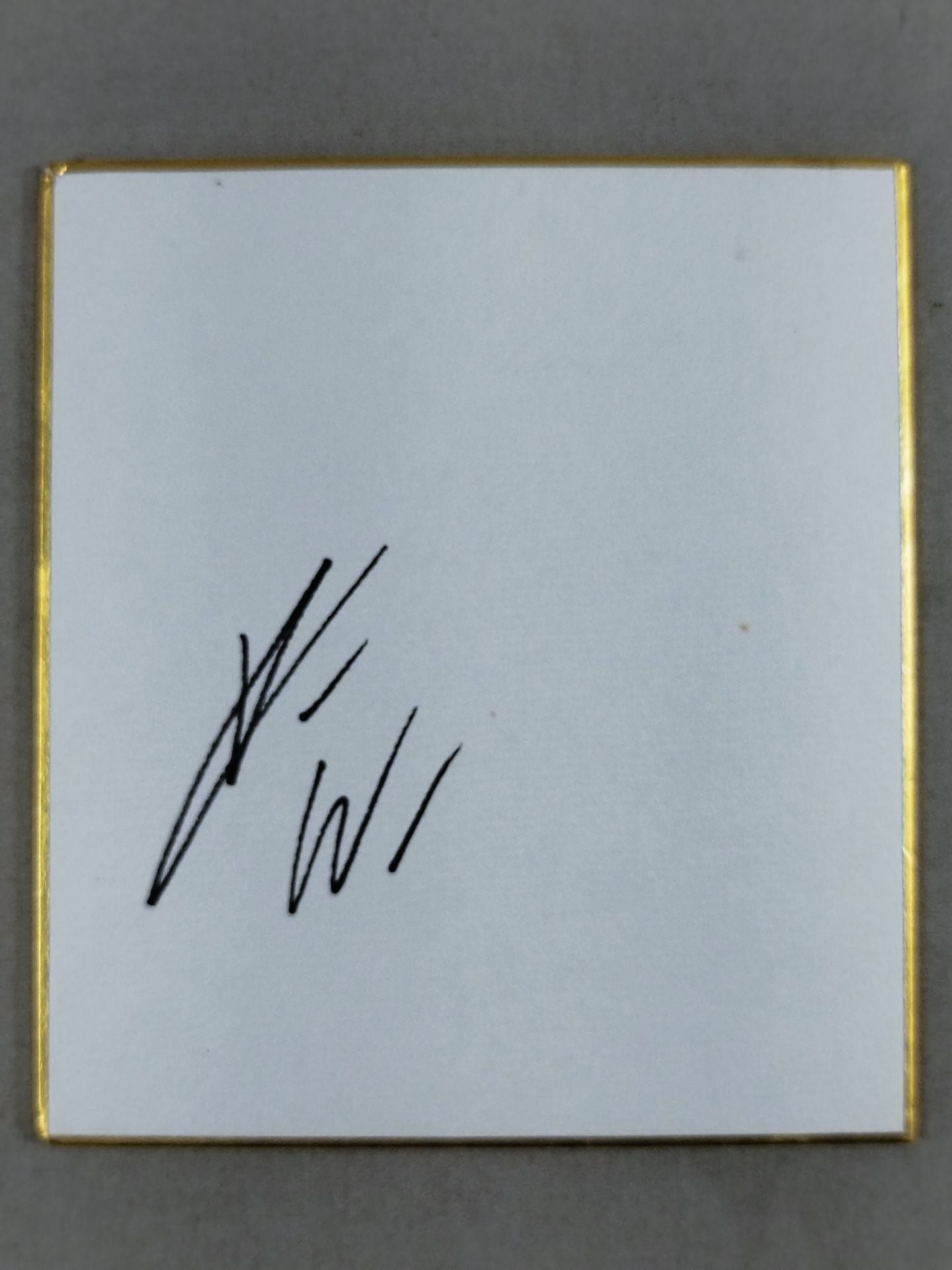 Xavier Woods (Mini Shikishi ( Autograph board ) )