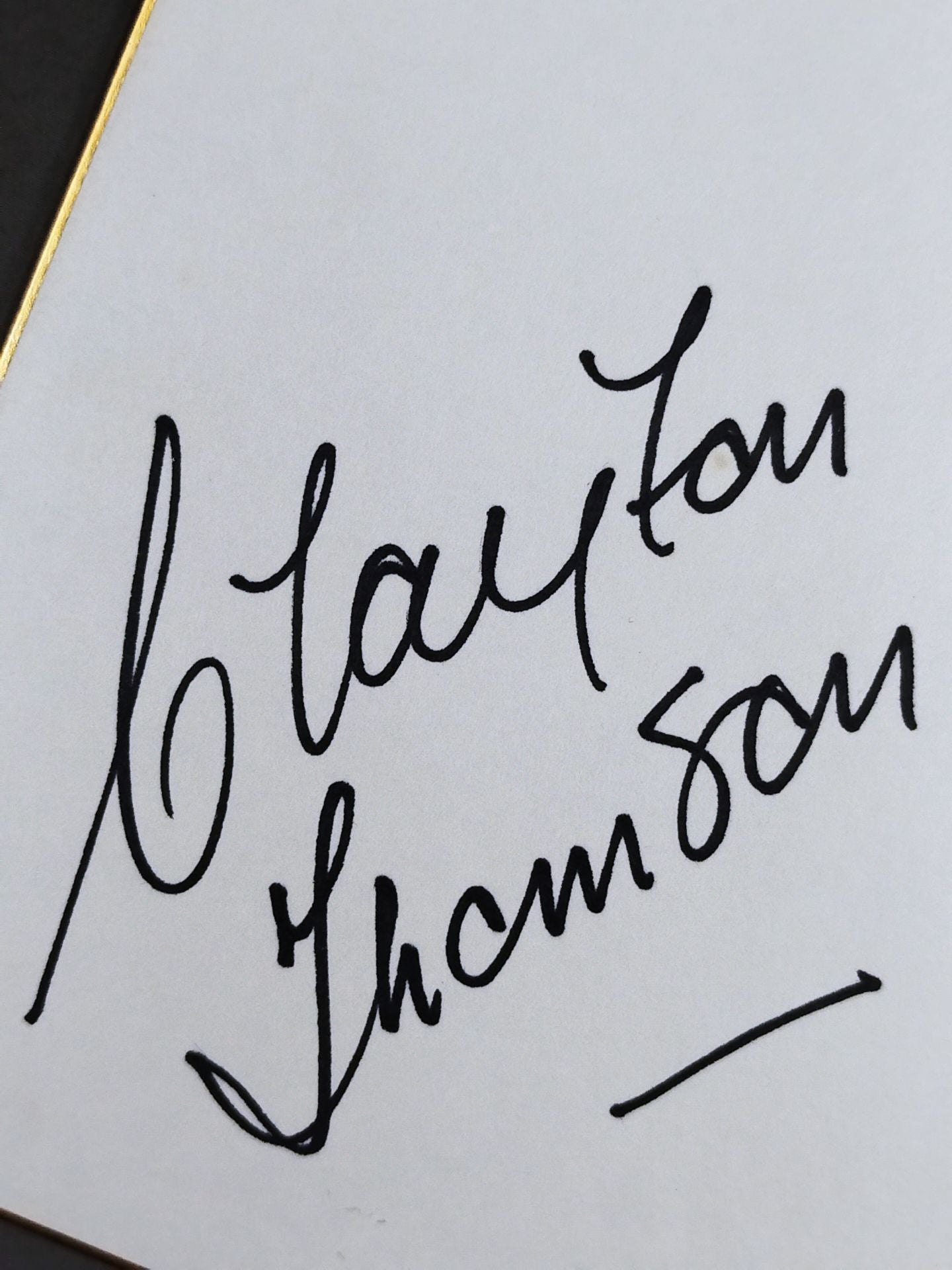 クレイトン・トムソン