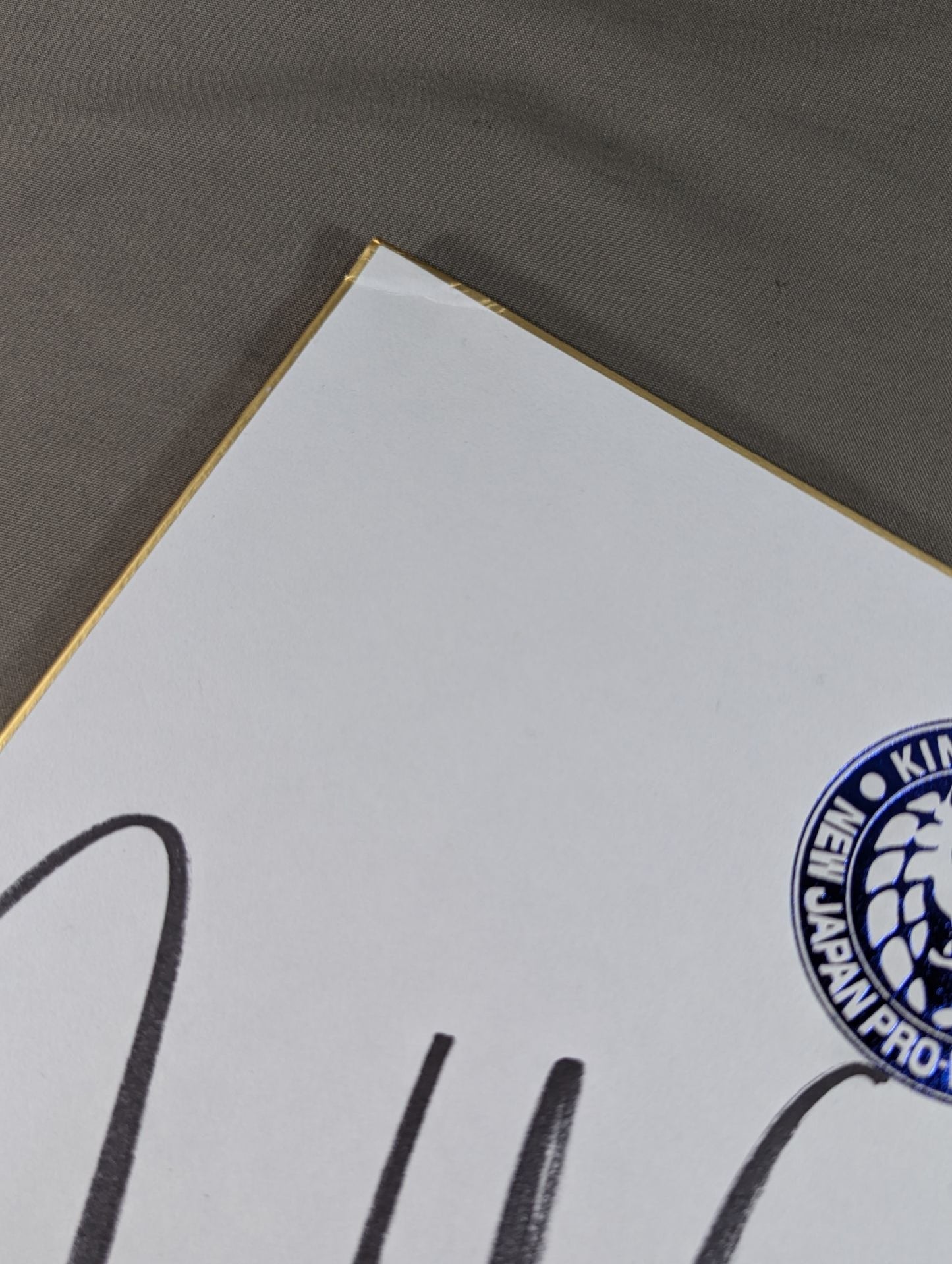 Jeff Cobb (Lion Mark Shikishi ( Autograph board ) )
