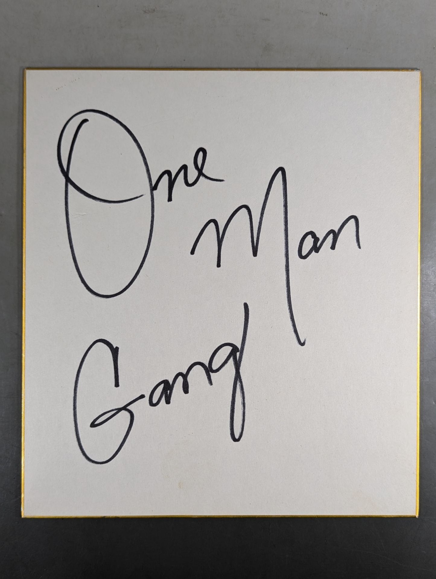 One-Man Gang