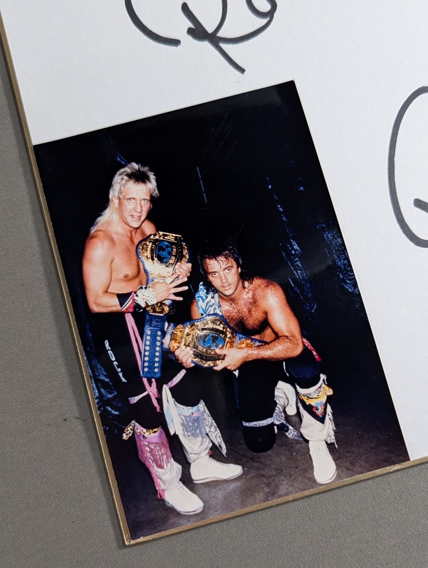 ロックンロール・エクスプレス(ロバート・ギブソン&リッキー・モートン 生写真貼付)