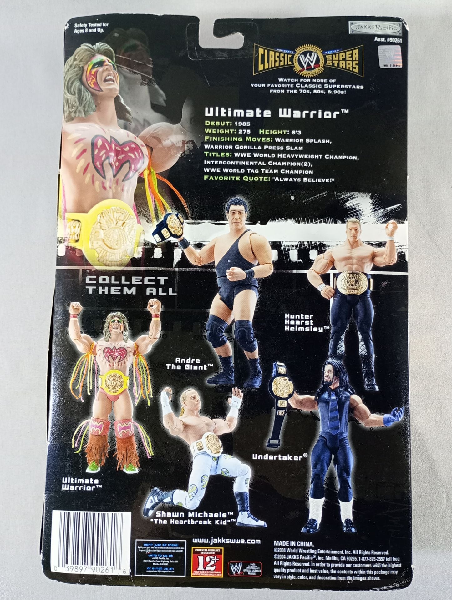 The Ultimate Warrior (Orange Pants)