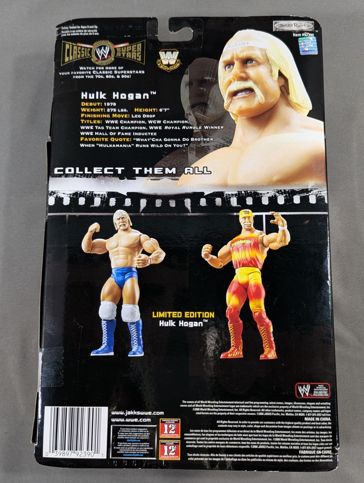 ★カナダ限定★ ハルク・ホーガン (青パンツ)