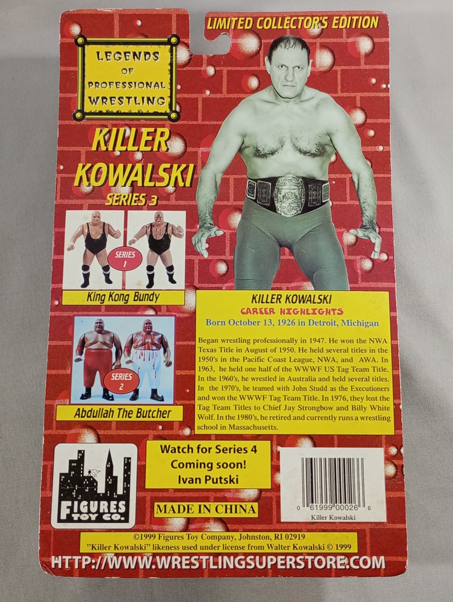 Killer Kowalski (blue tights)