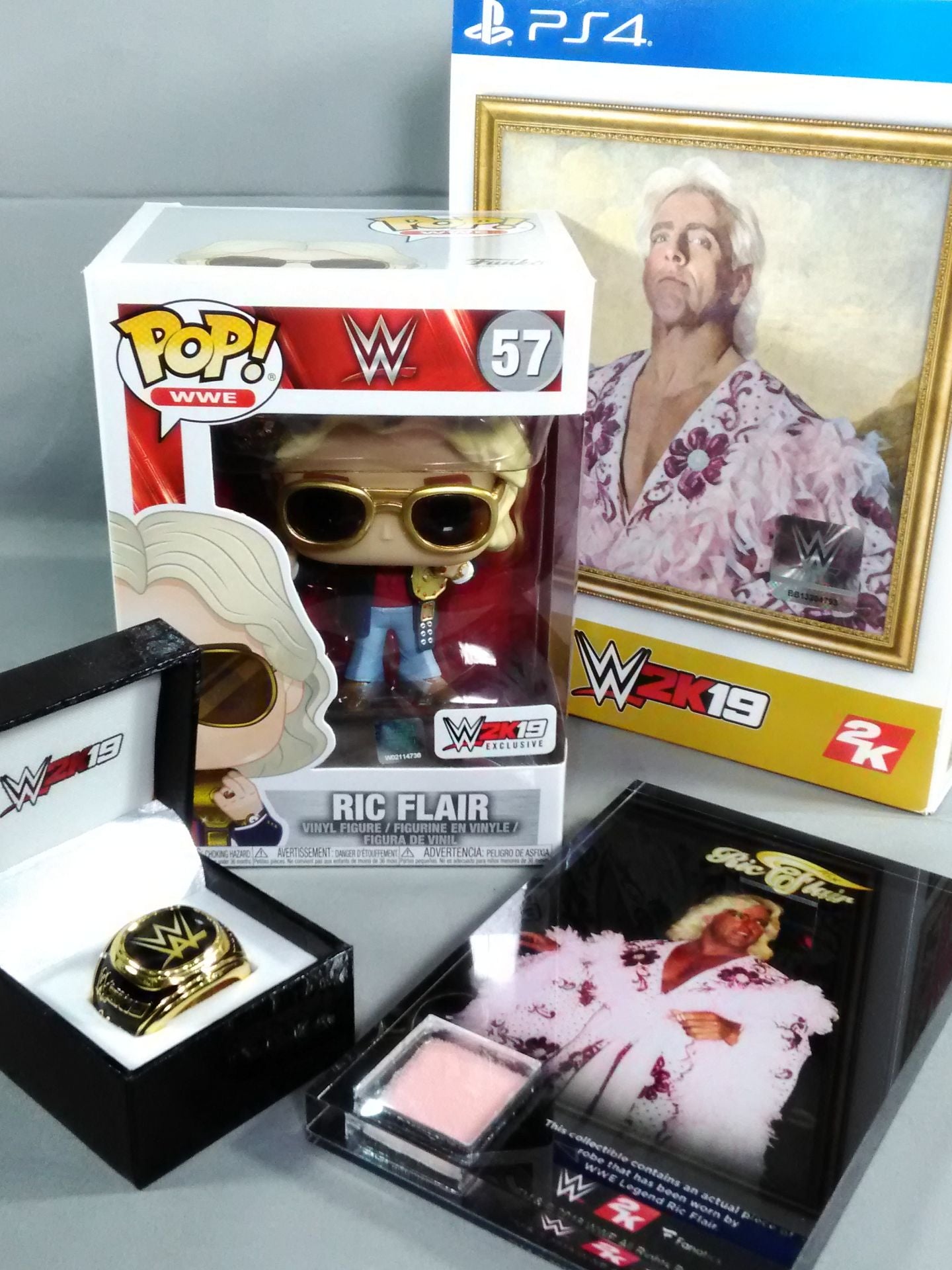 リック・フレアー　コレクターズアイテムセット【WWE 2K19特典】 ☆Wooooo! EDITION☆ WWE 2K19 特典コレクターズアイテムセット – 闘道館