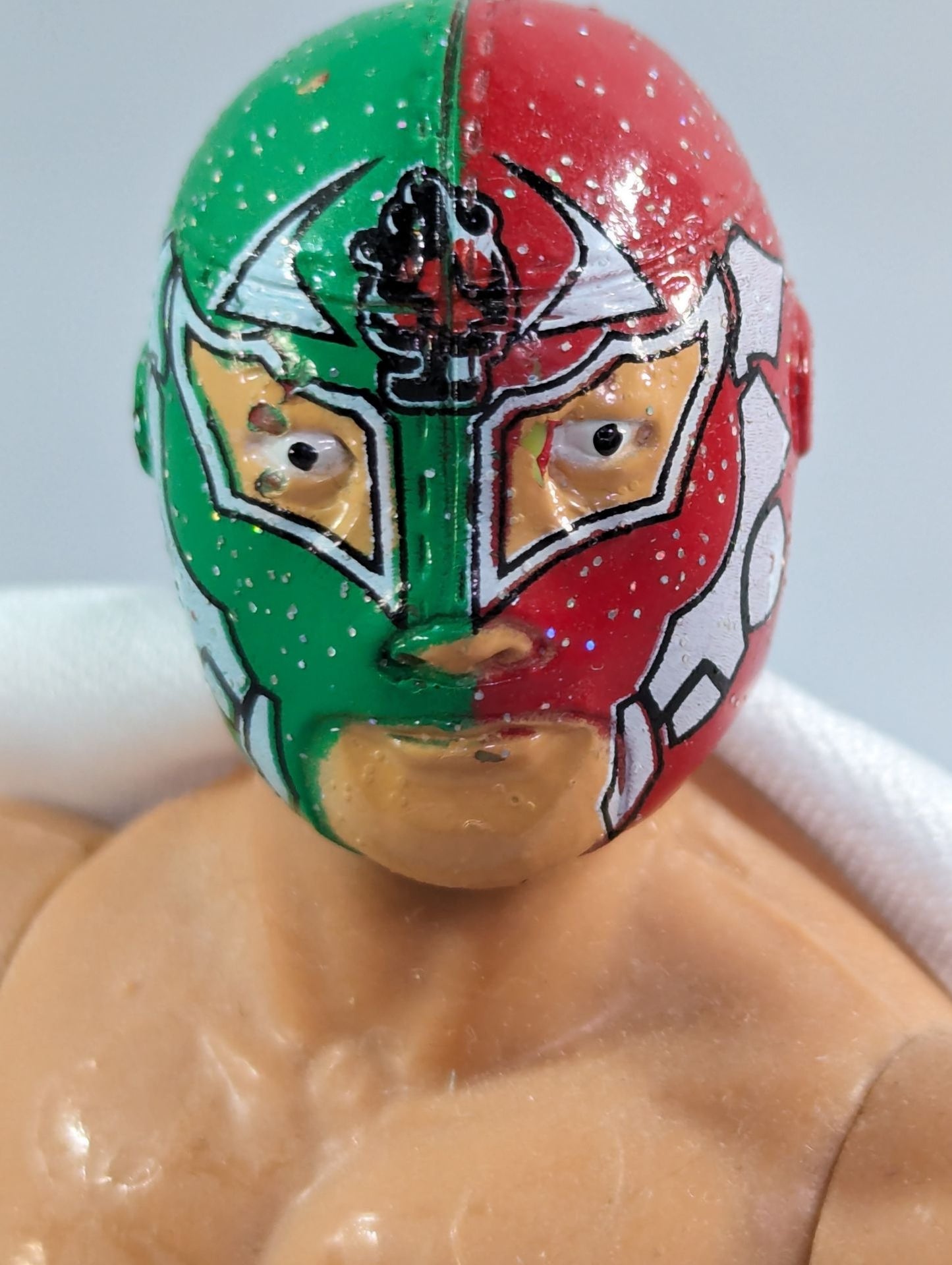 BUSHI(メキシコ製フィギュア・緑×赤)