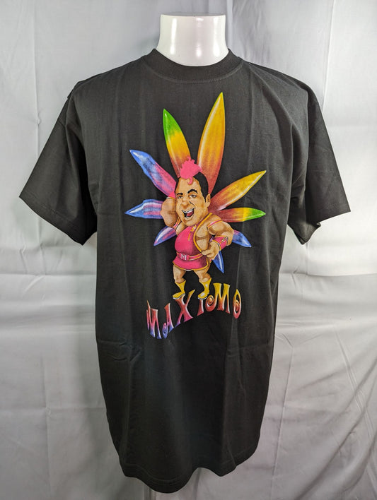 マキシモ イラスト Tシャツ②(ブラック)