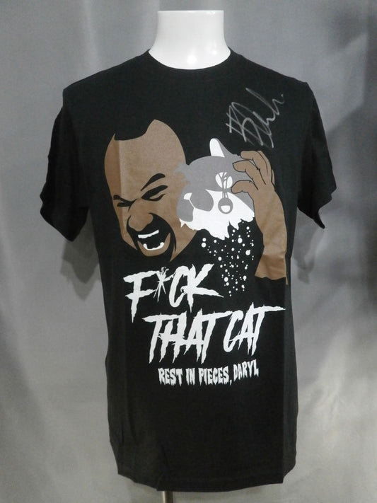 【直筆サイン入り】バッドラック・ファレ「FUCK THAT CAT」Tシャツ