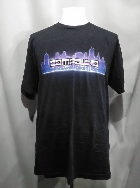 COMPOUND PRO Wrestling  T-shirt (C) L size
