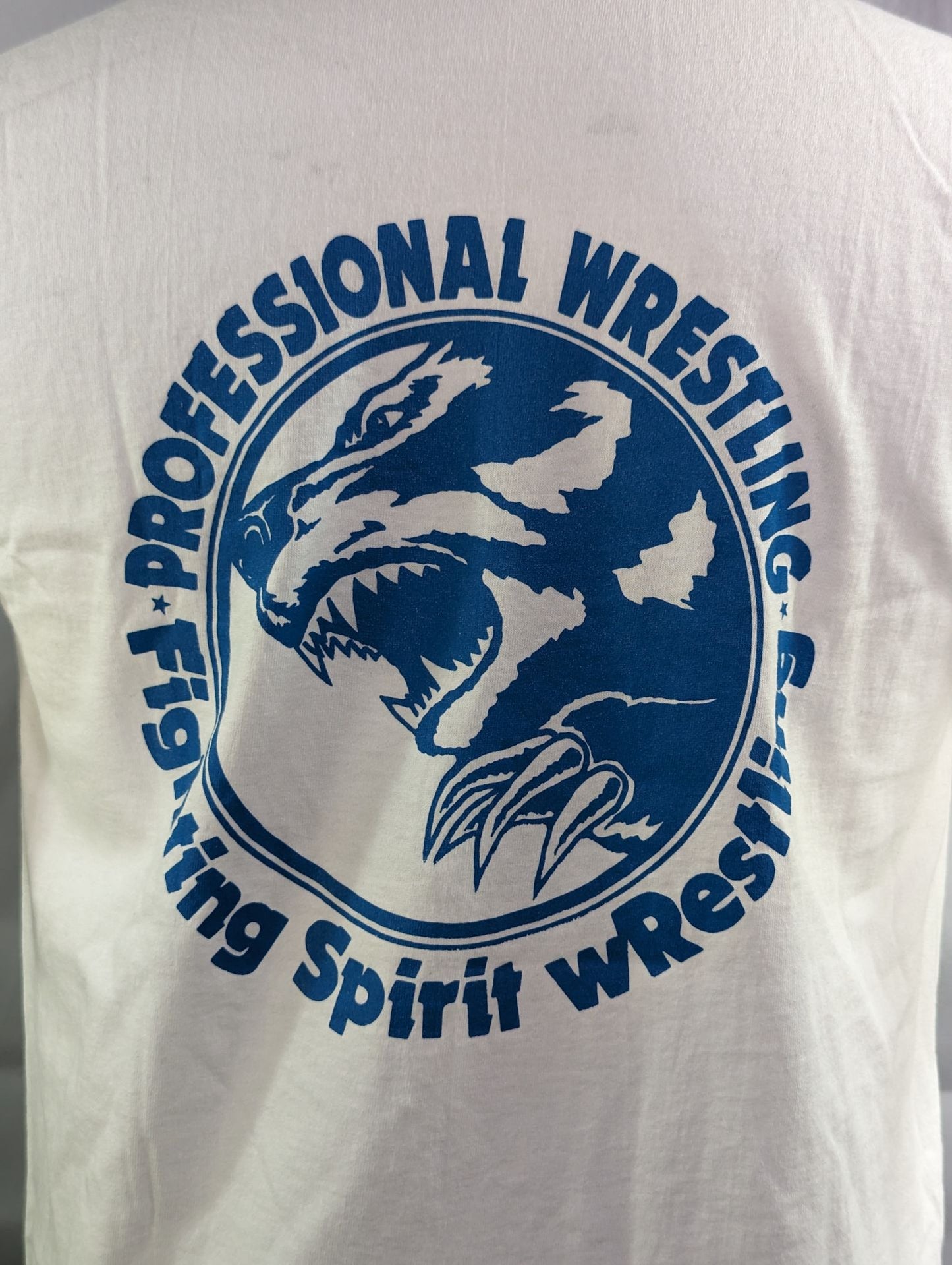 Fighting Spirit wRestling Tシャツ(ホワイト)
