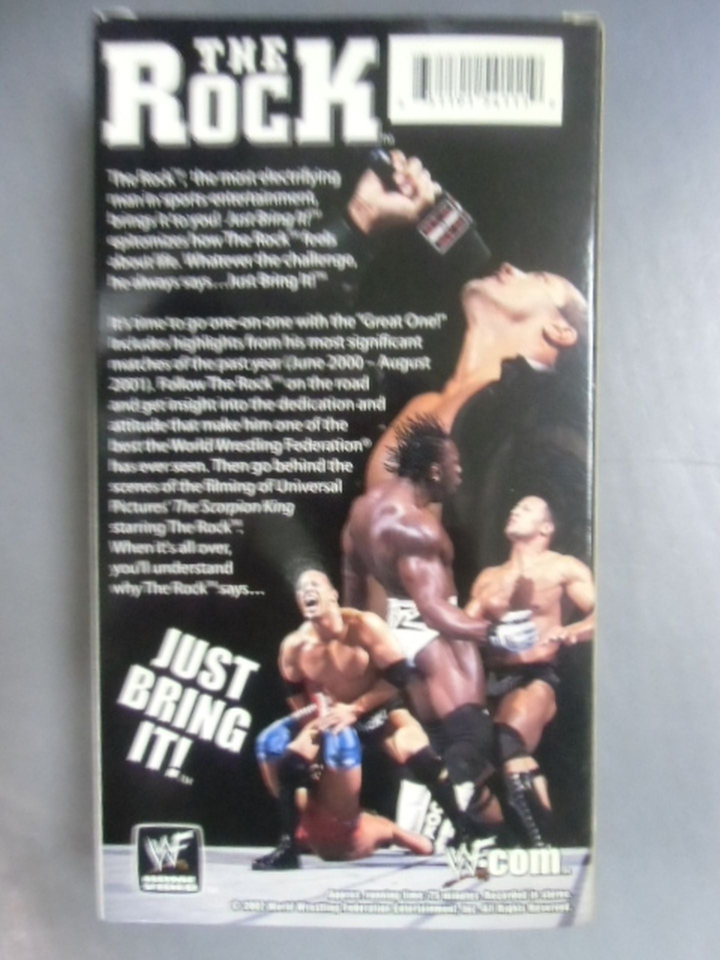 WWF THE ROCK JUST BRING IT!