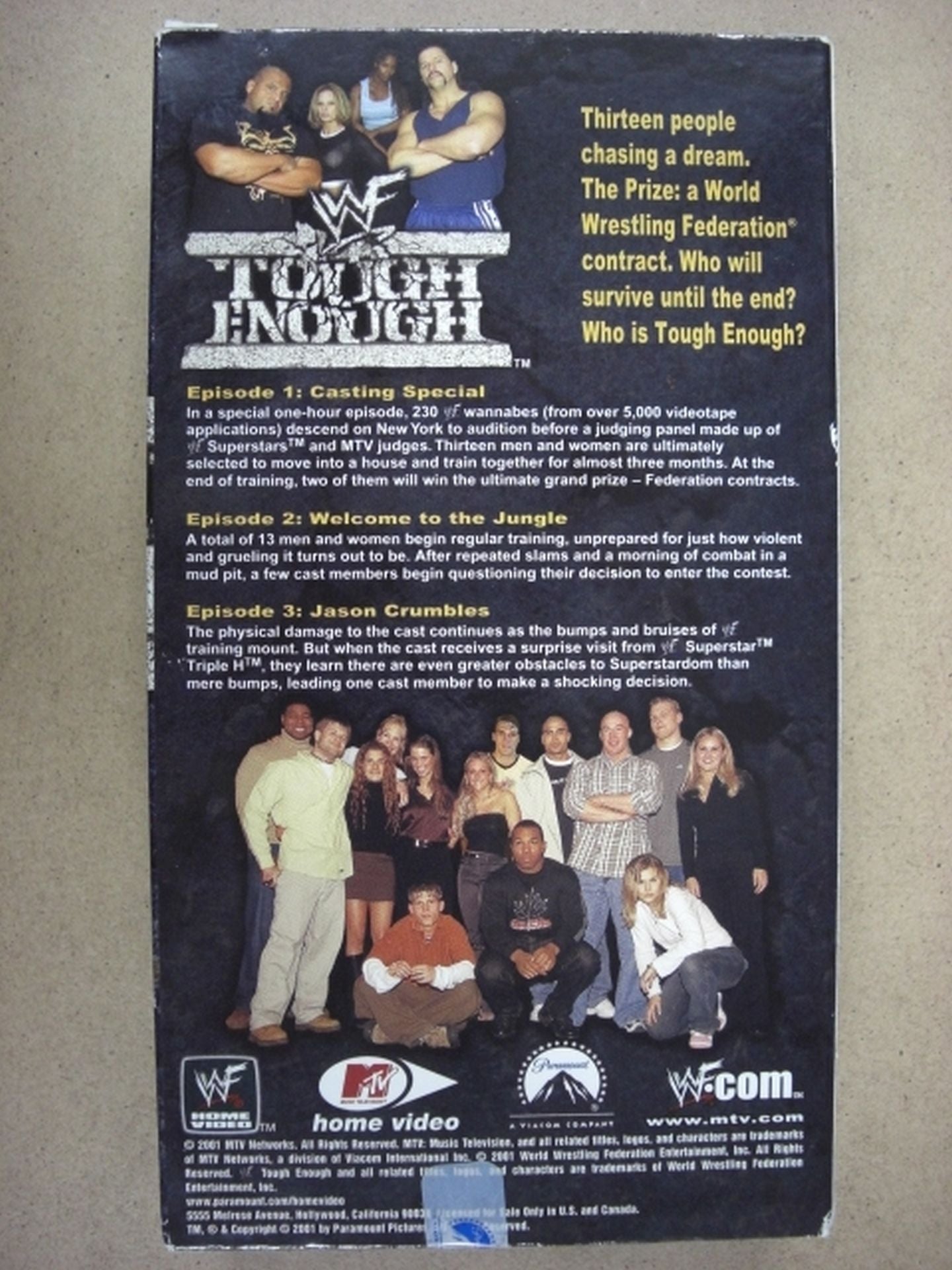 TOUGH ENOUGH EPISODES1~3