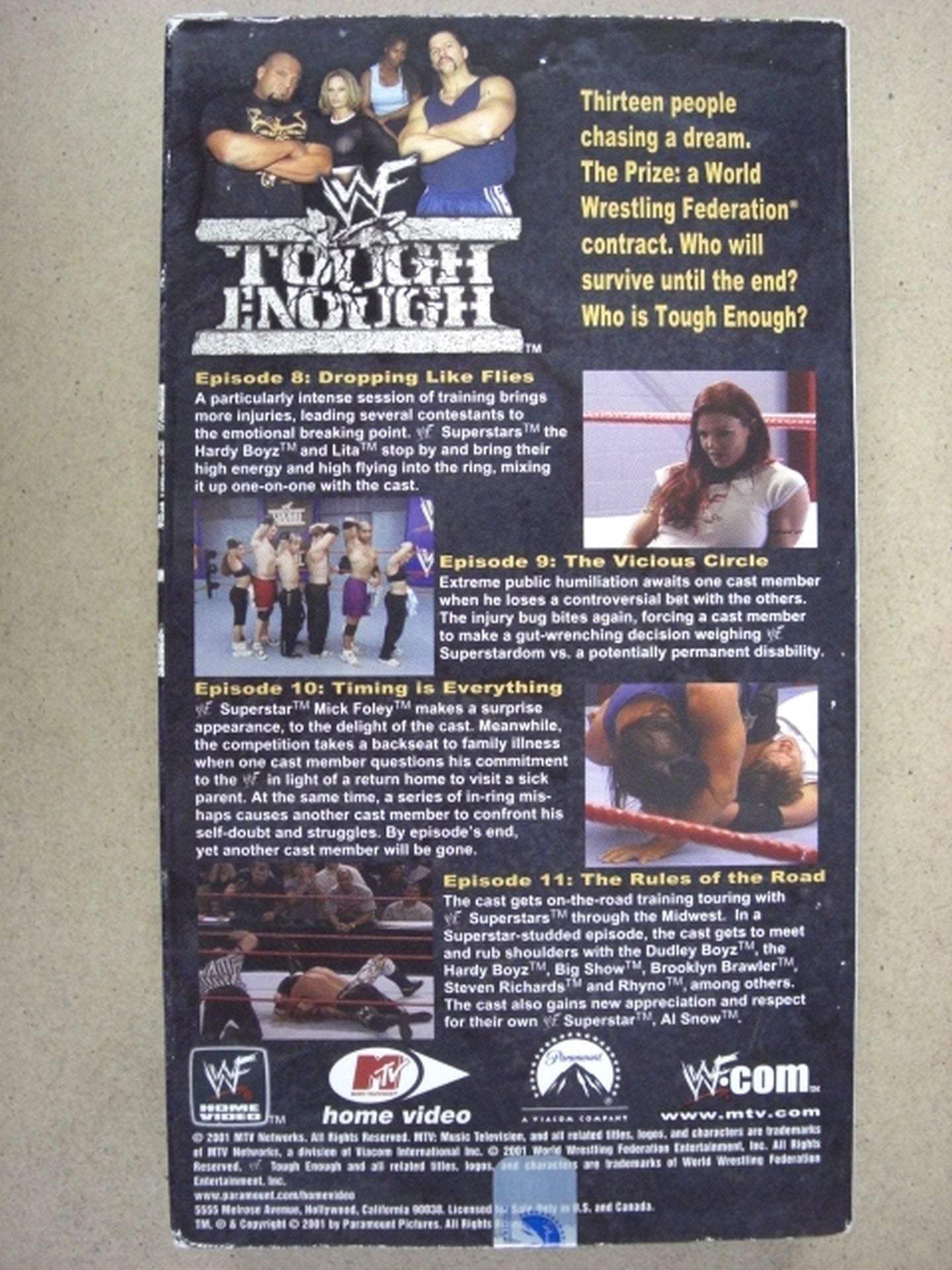 TOUGH ENOUGH EPISODES8~11