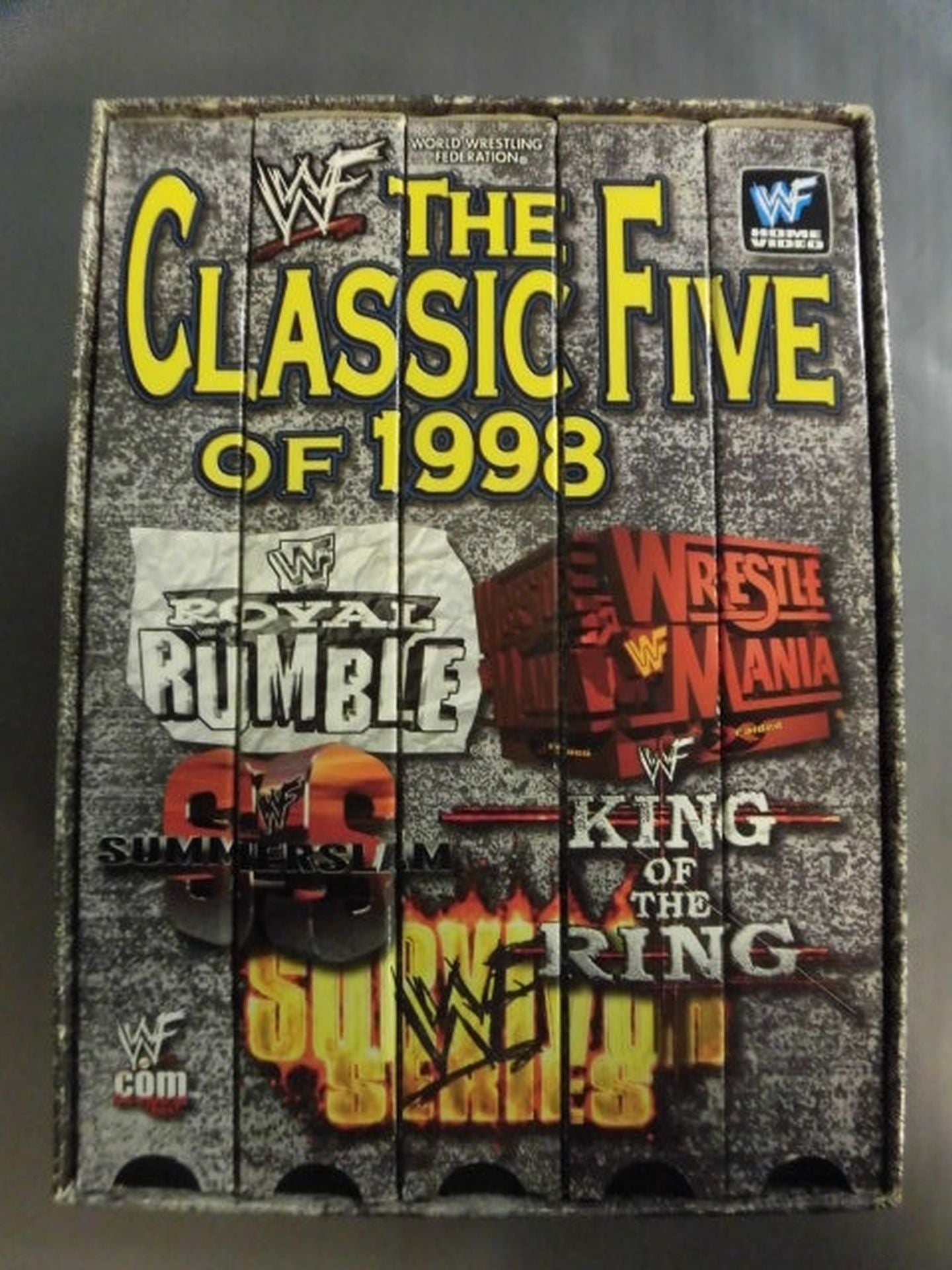 WWF THE CLASSIC FIVE OF 1998