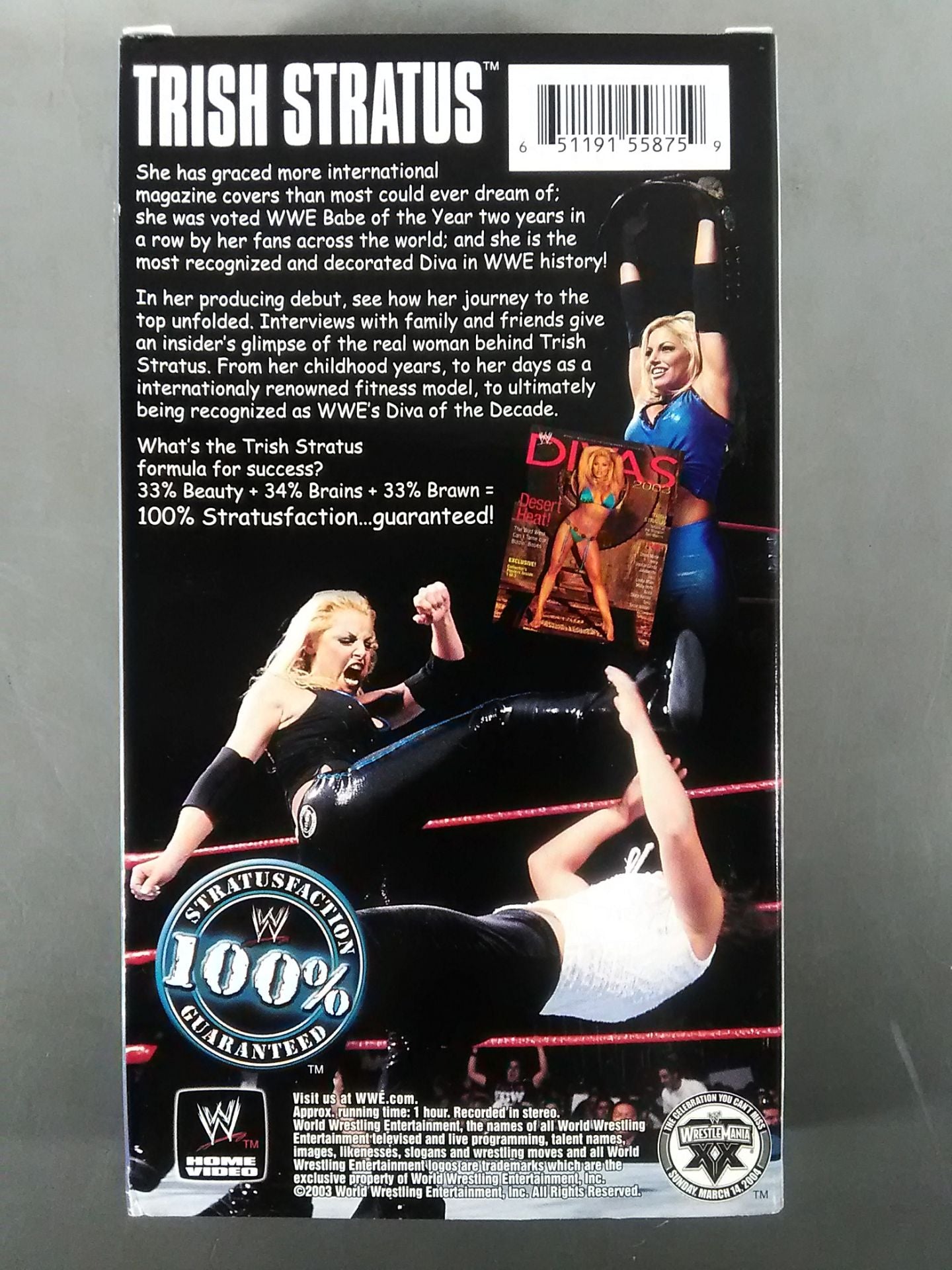 WWE555875 TRISH STRATUS 100% FACTION/100%ファクション