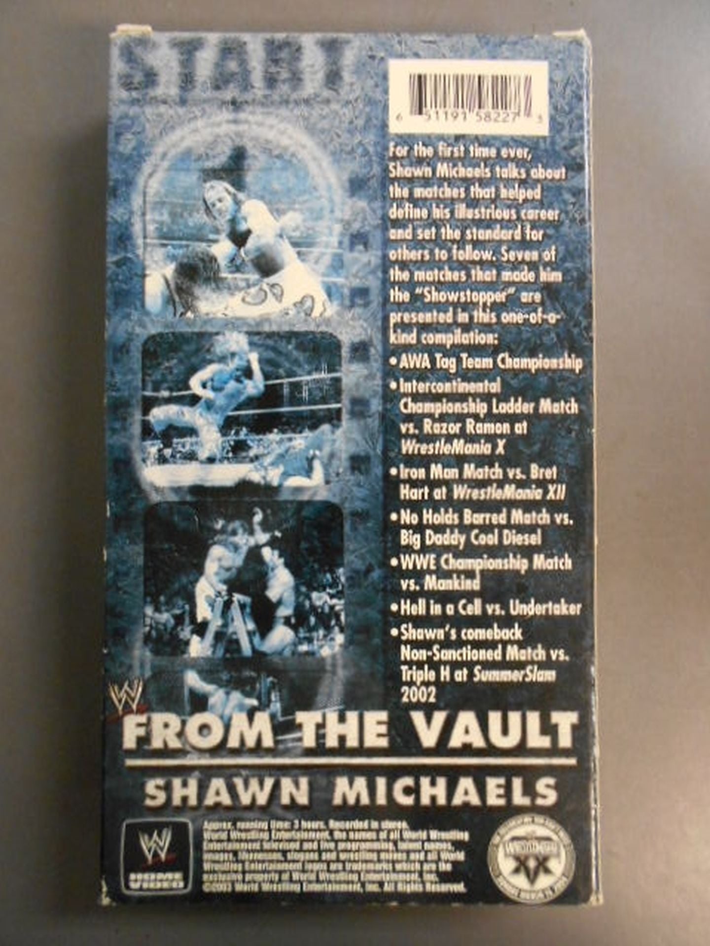 FROM THE VAULT SHAWN MICHAELS WWE