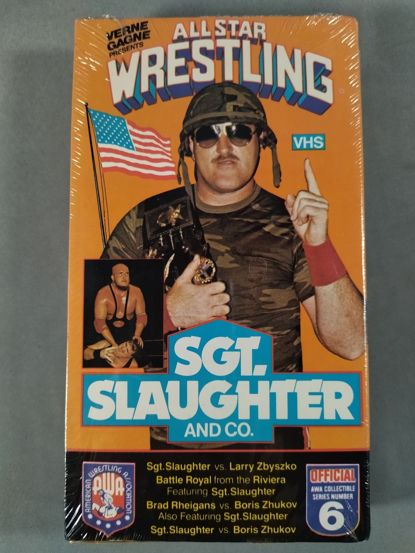 【AWA ALL STAR WRESTRING】SGT.SLAUGHTER
