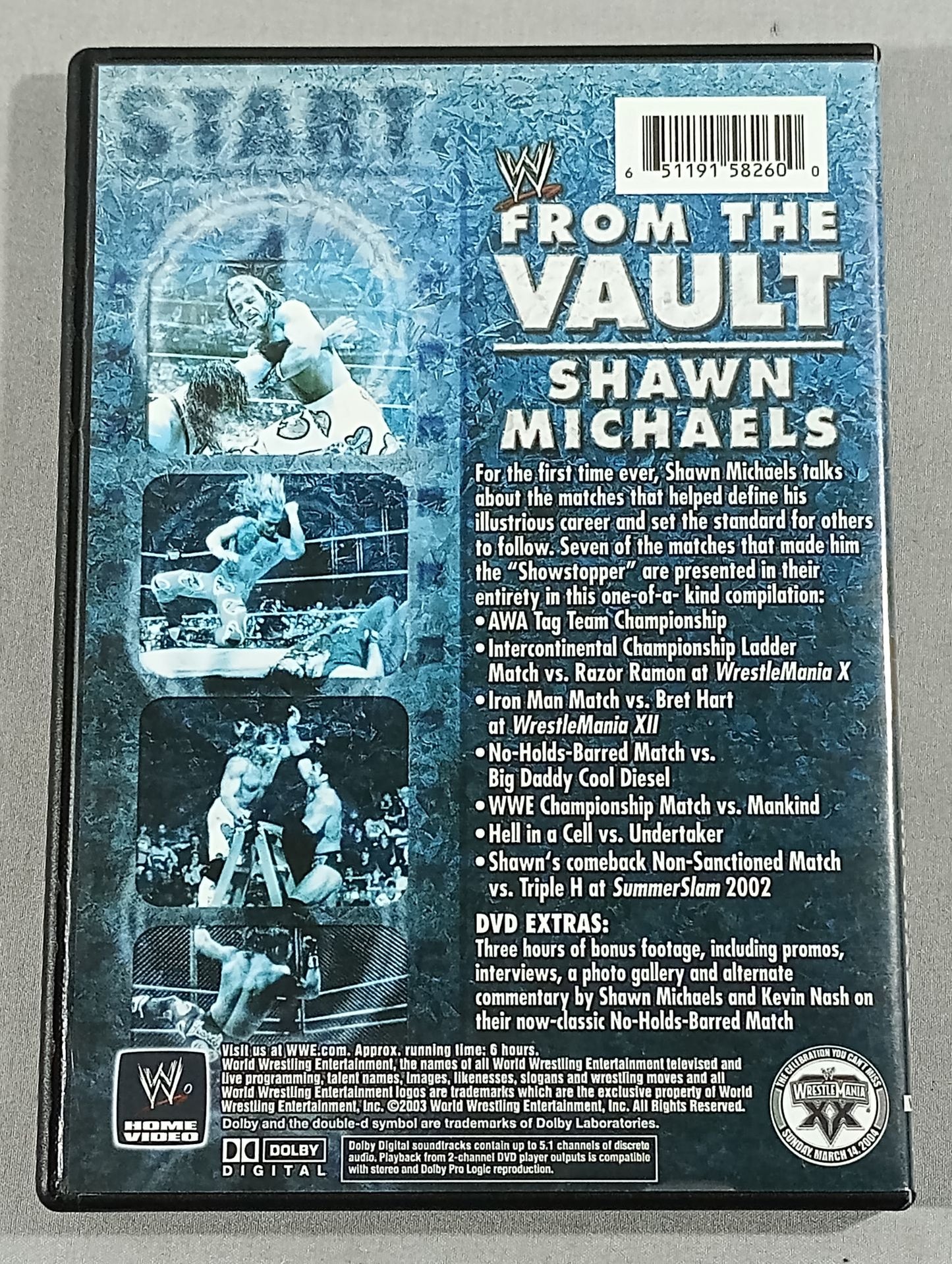 FROM THE VAULT SHAWN MICHAELS WWE