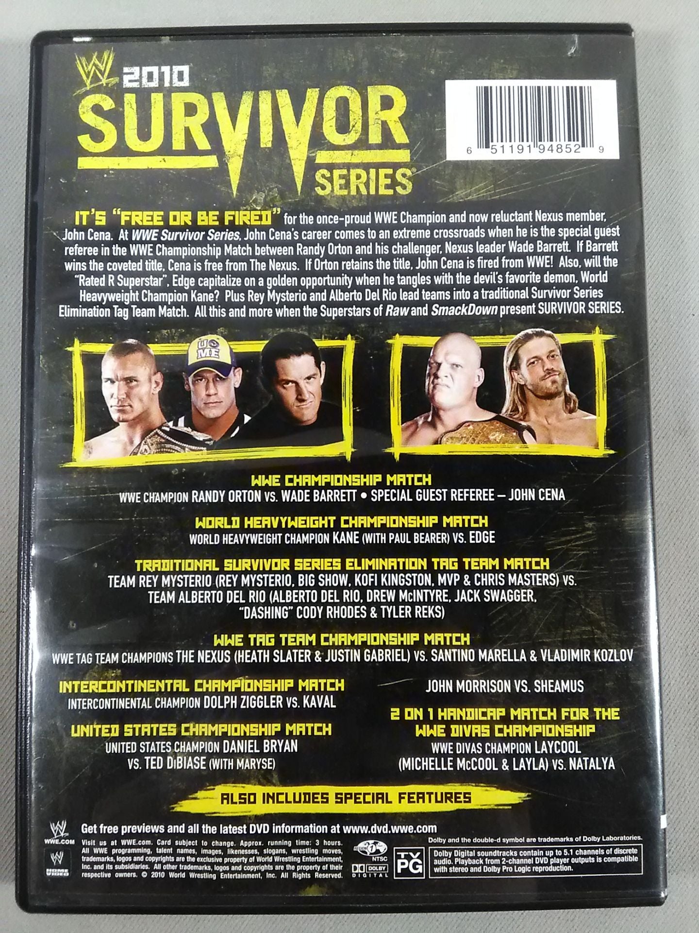 SURVIVOR SERIES 2010