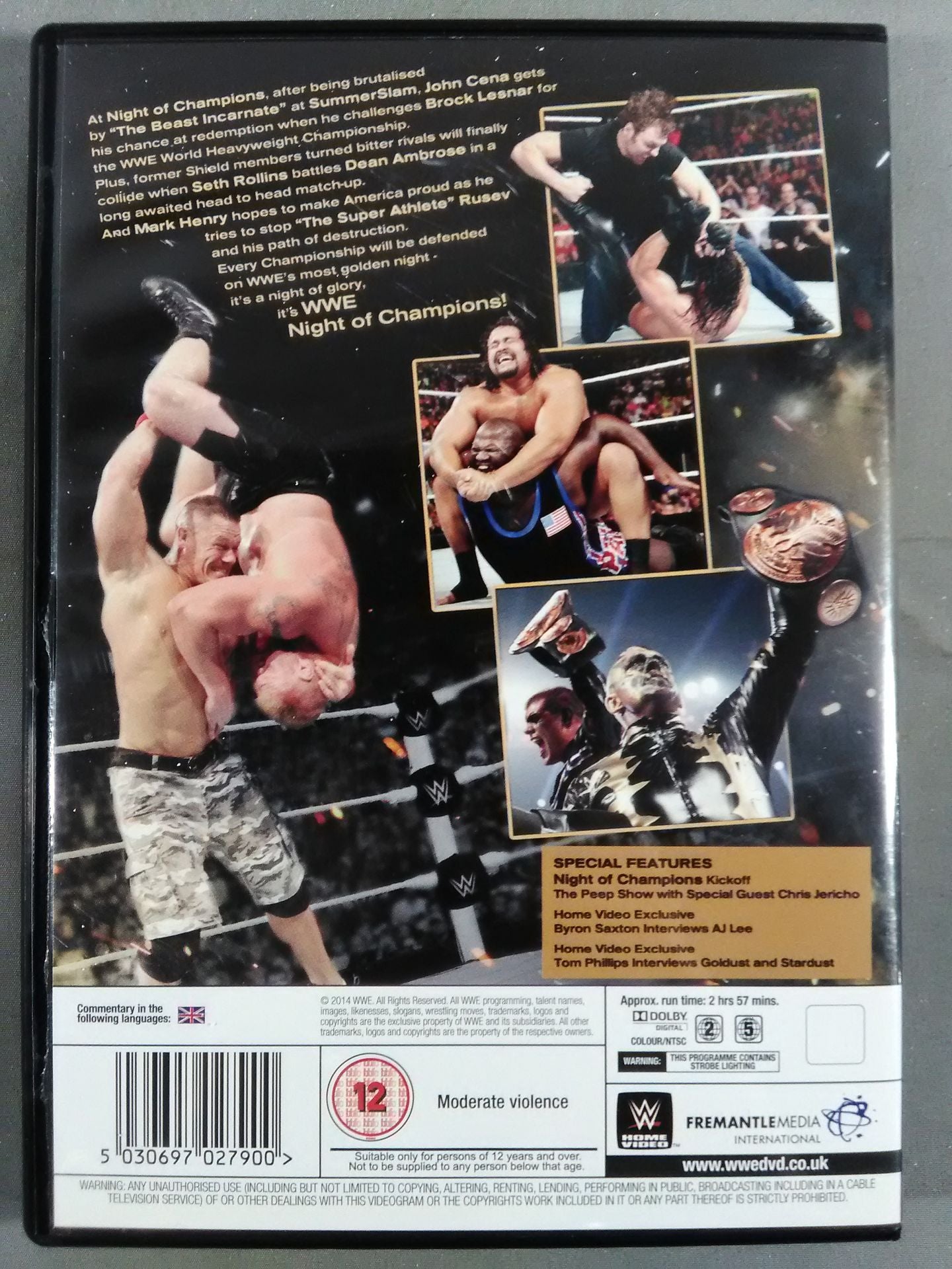 NIGHT OF CHAMPIONS 2014