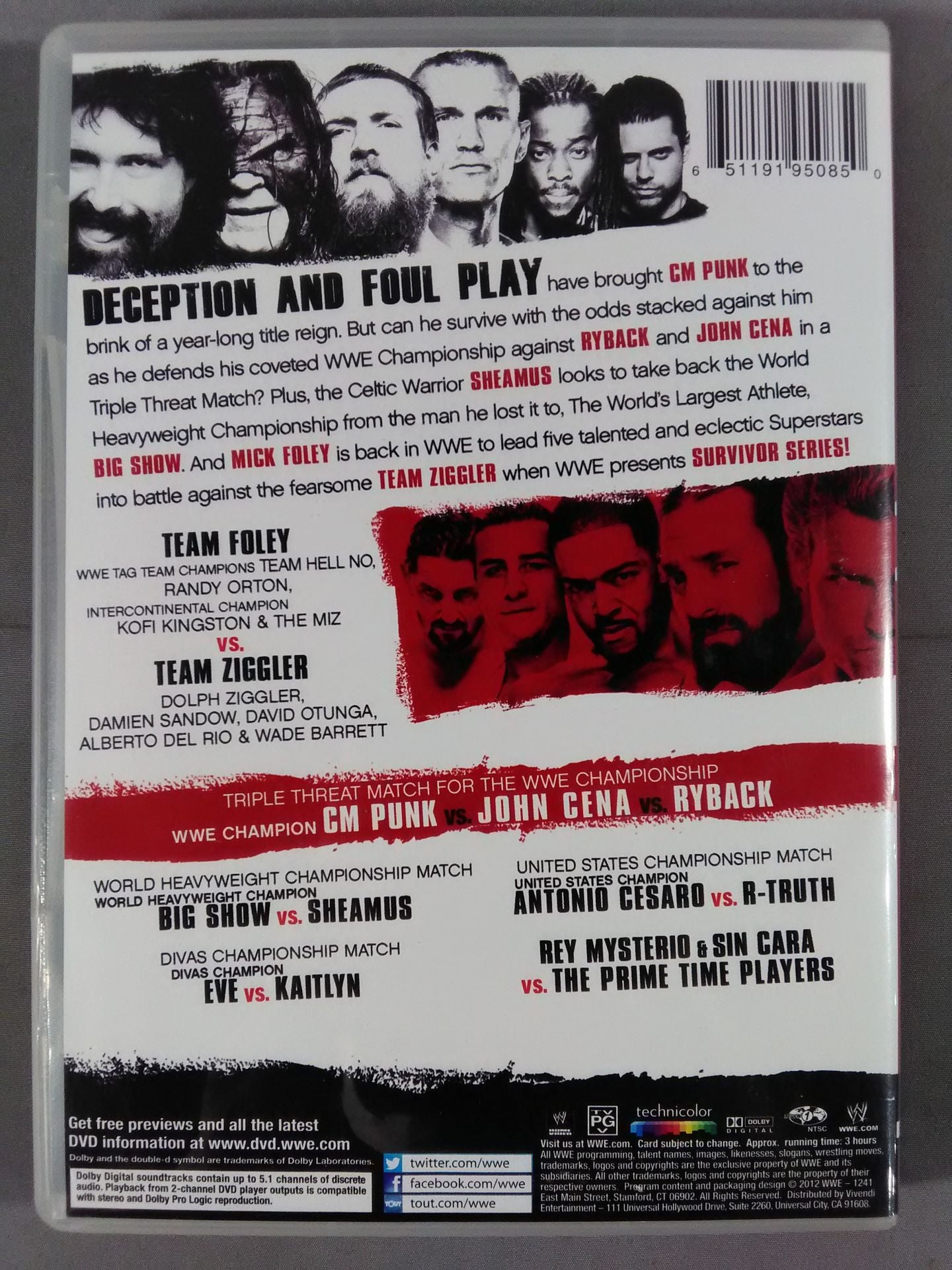 SURVIVOR SERIES 2012