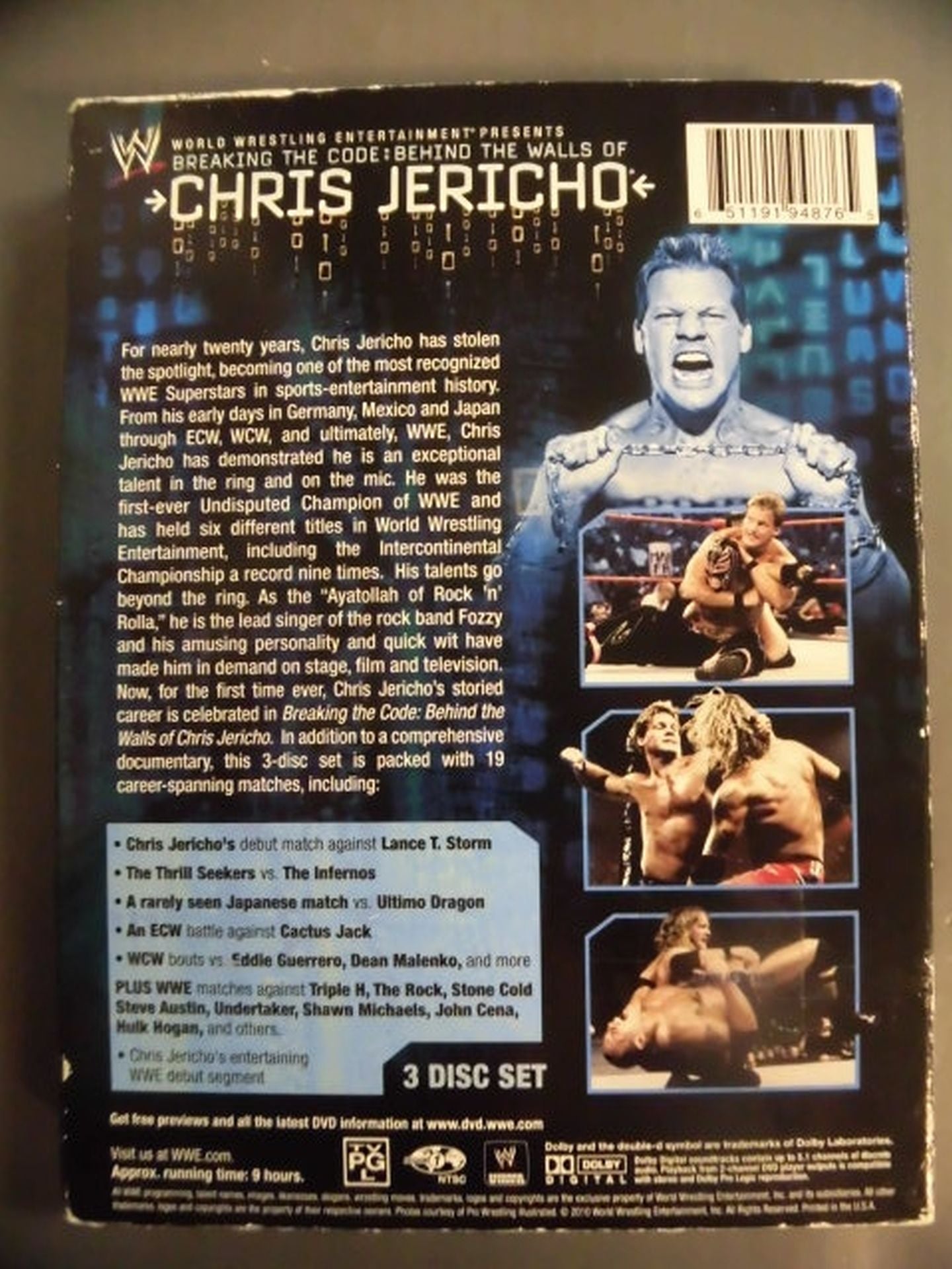 BREAKING THE CODE:BEHIND THE WALLS OF CHRIS JERICHO