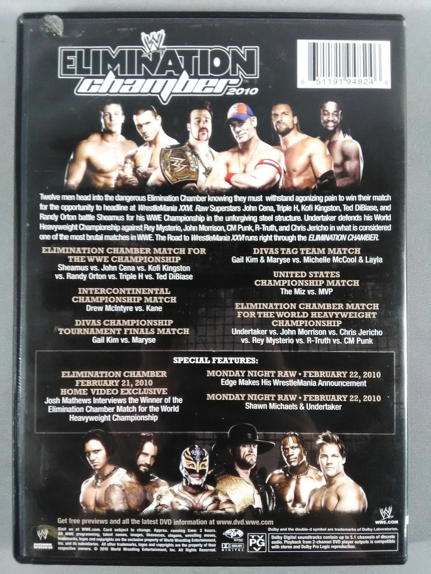 ELIMINATION chamber 2010