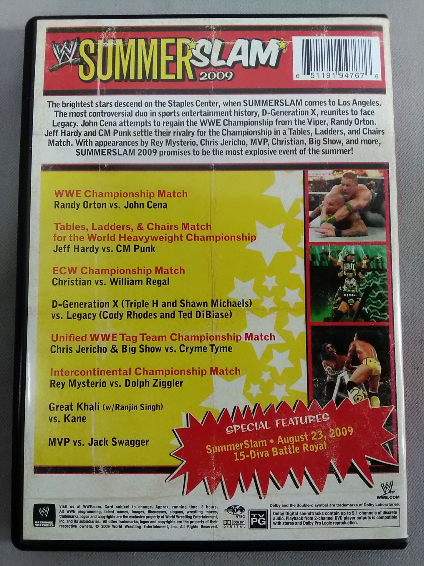SUMMER SLAM 2009