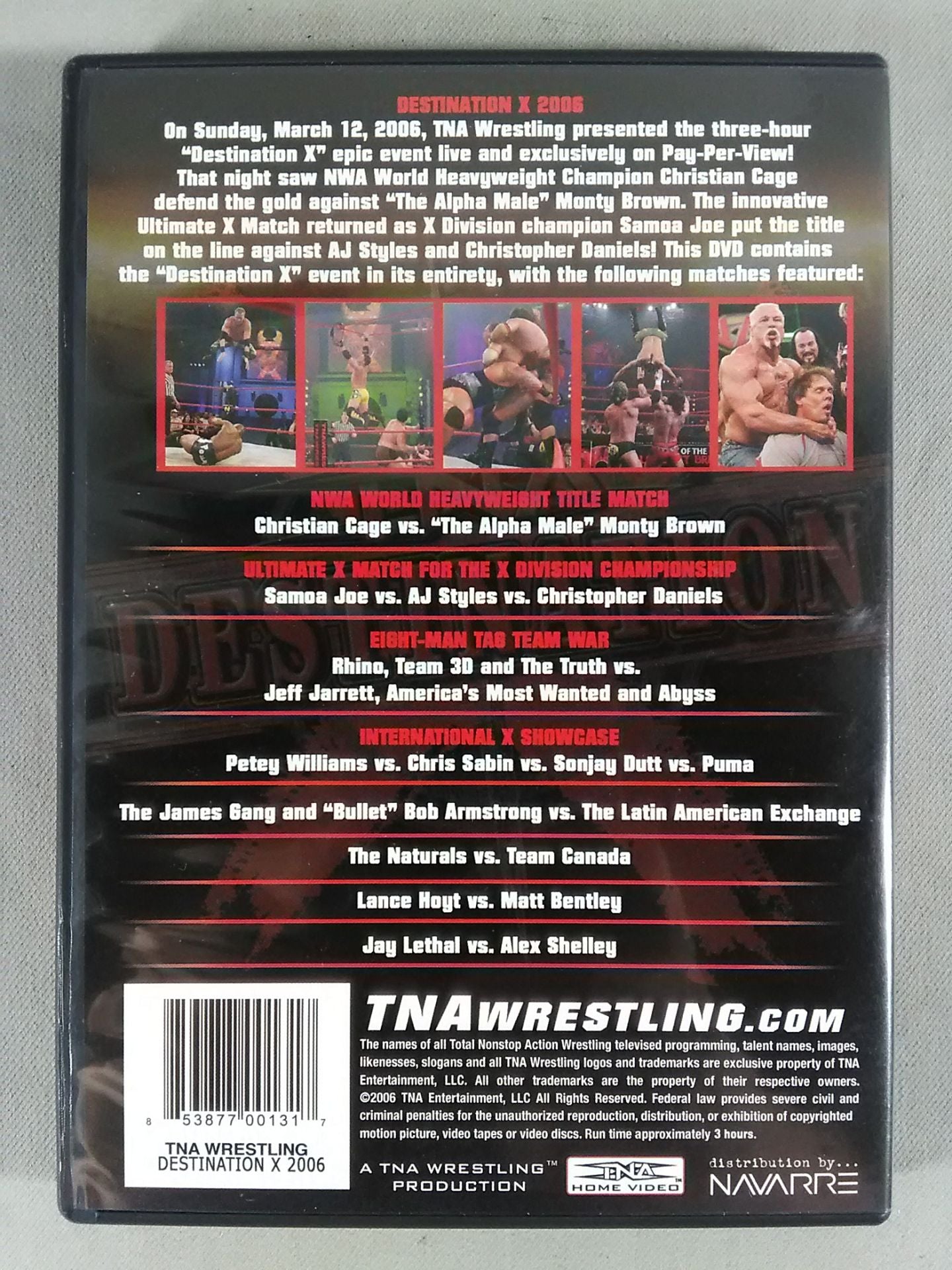 TNA DESTINATION X 2006