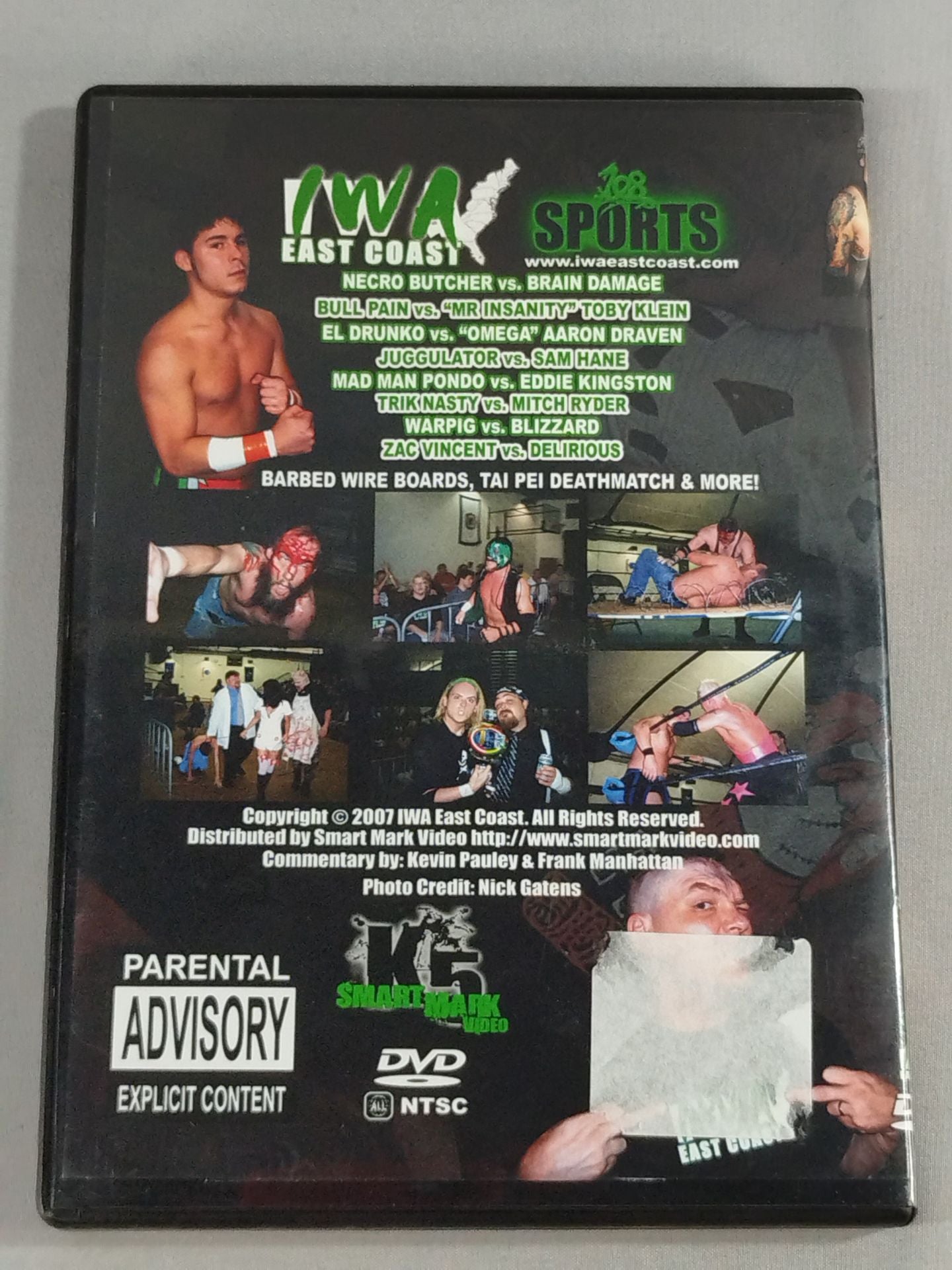 IWA EAST COAST STIFF COMPETITION -08-08-07