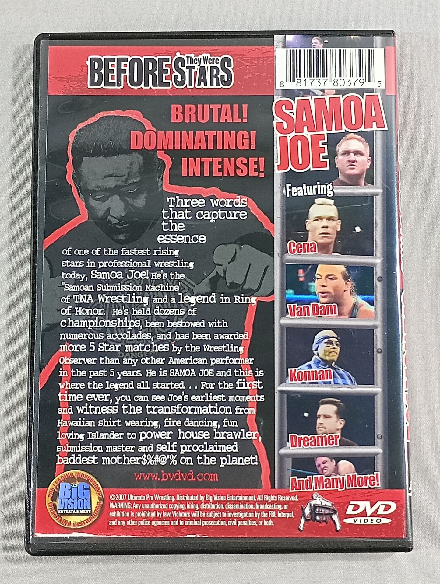 BEFORE THEY WERE STARS ★SAMOA JOE★
