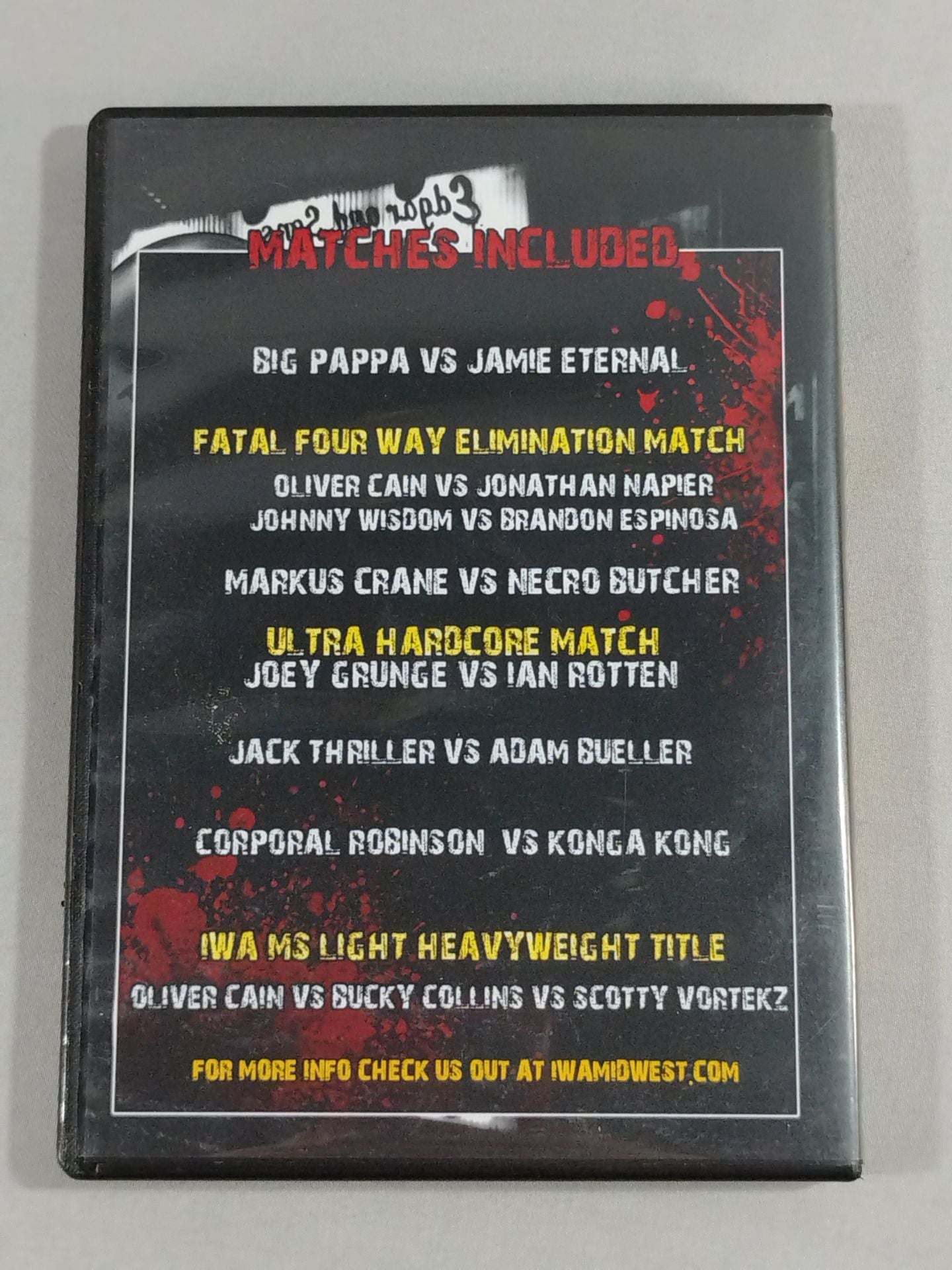 IWA MIDWEST HAVE A ROTTEN DAY